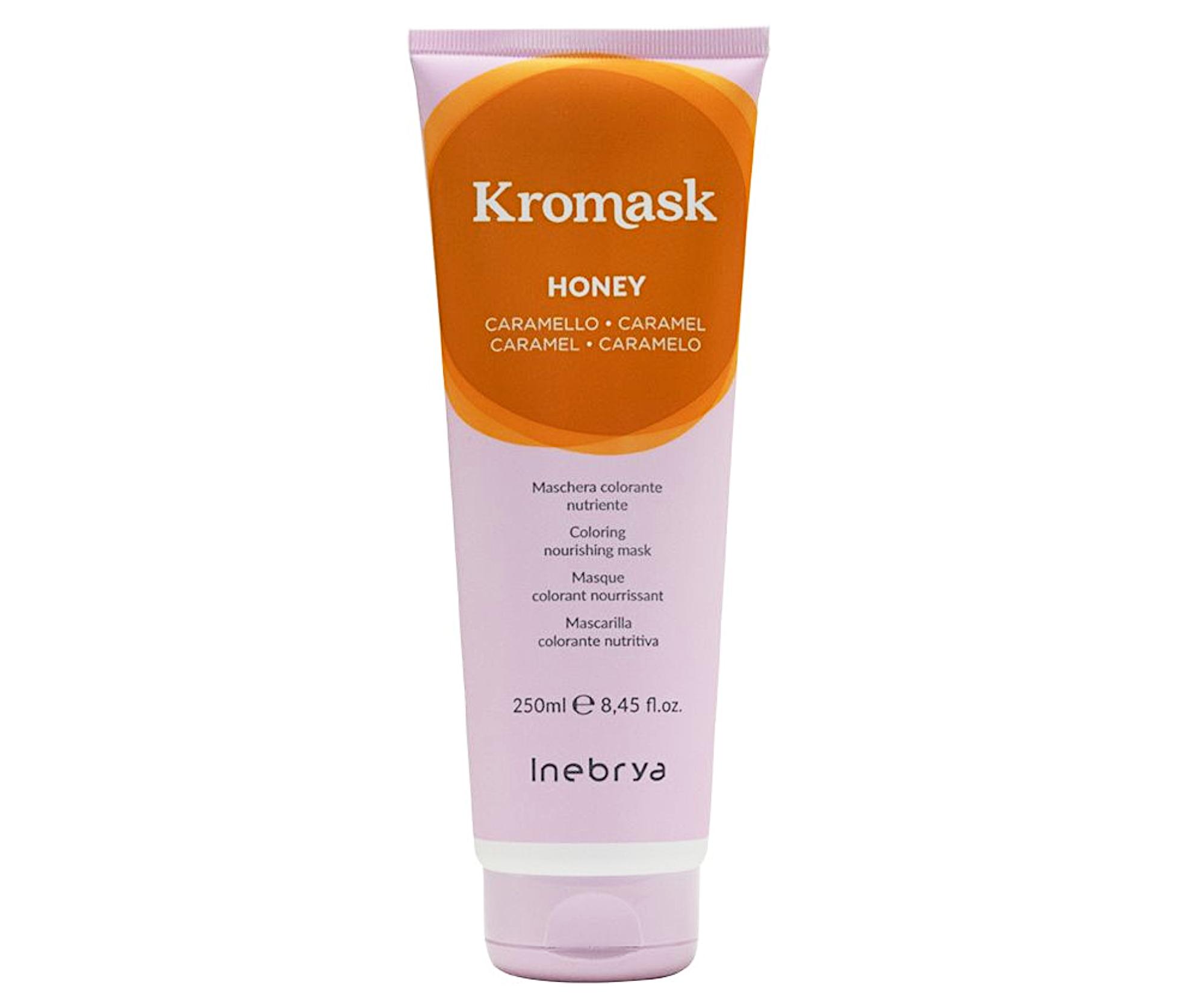 E-shop Farbiaca vyživujúca maska Inebrya Kromask Honey - 250 ml, karamelová + darček zadarmo