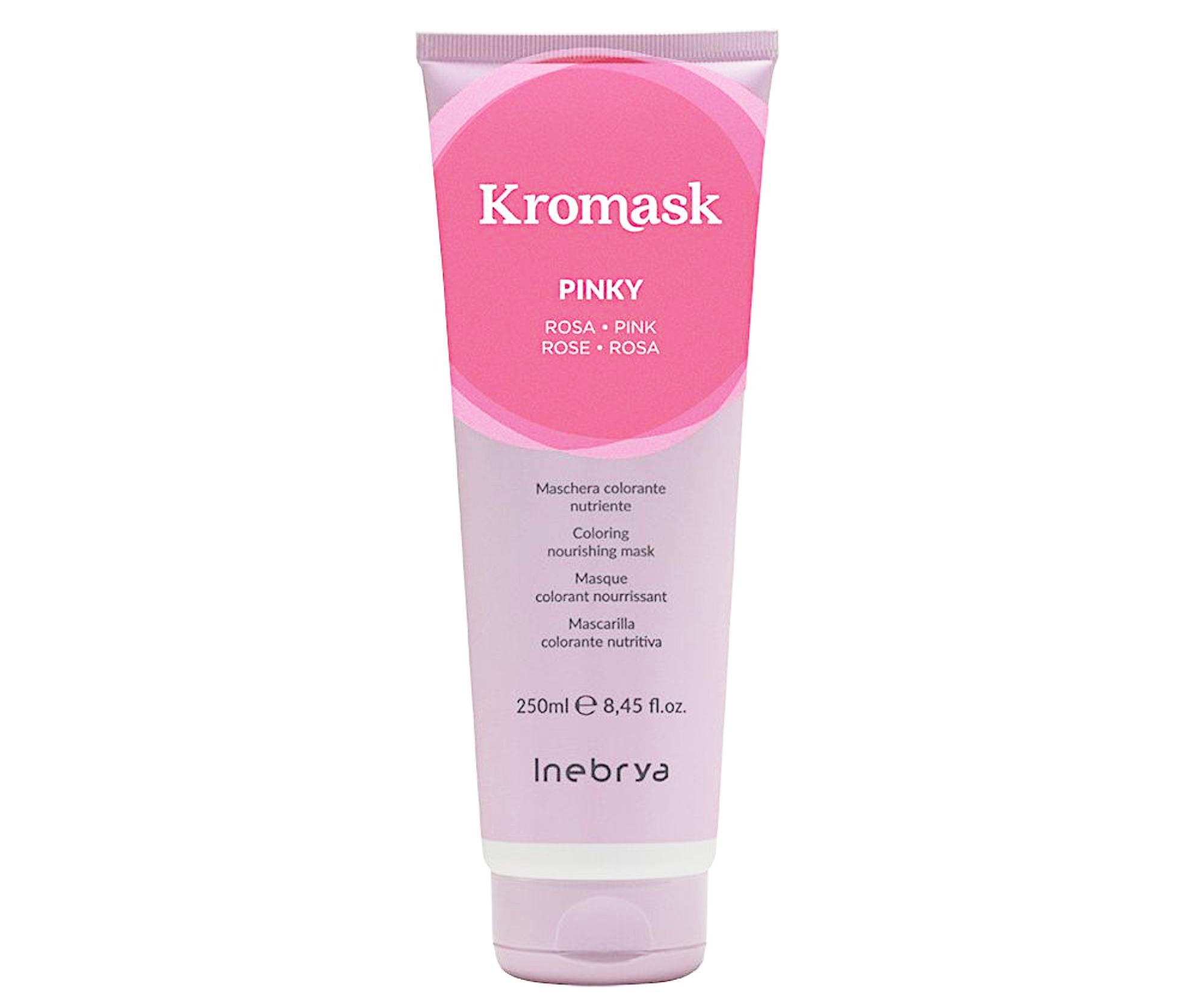 E-shop Farbiaca vyživujúca maska Inebrya Kromask Pinky - 250 ml, ružová + darček zadarmo