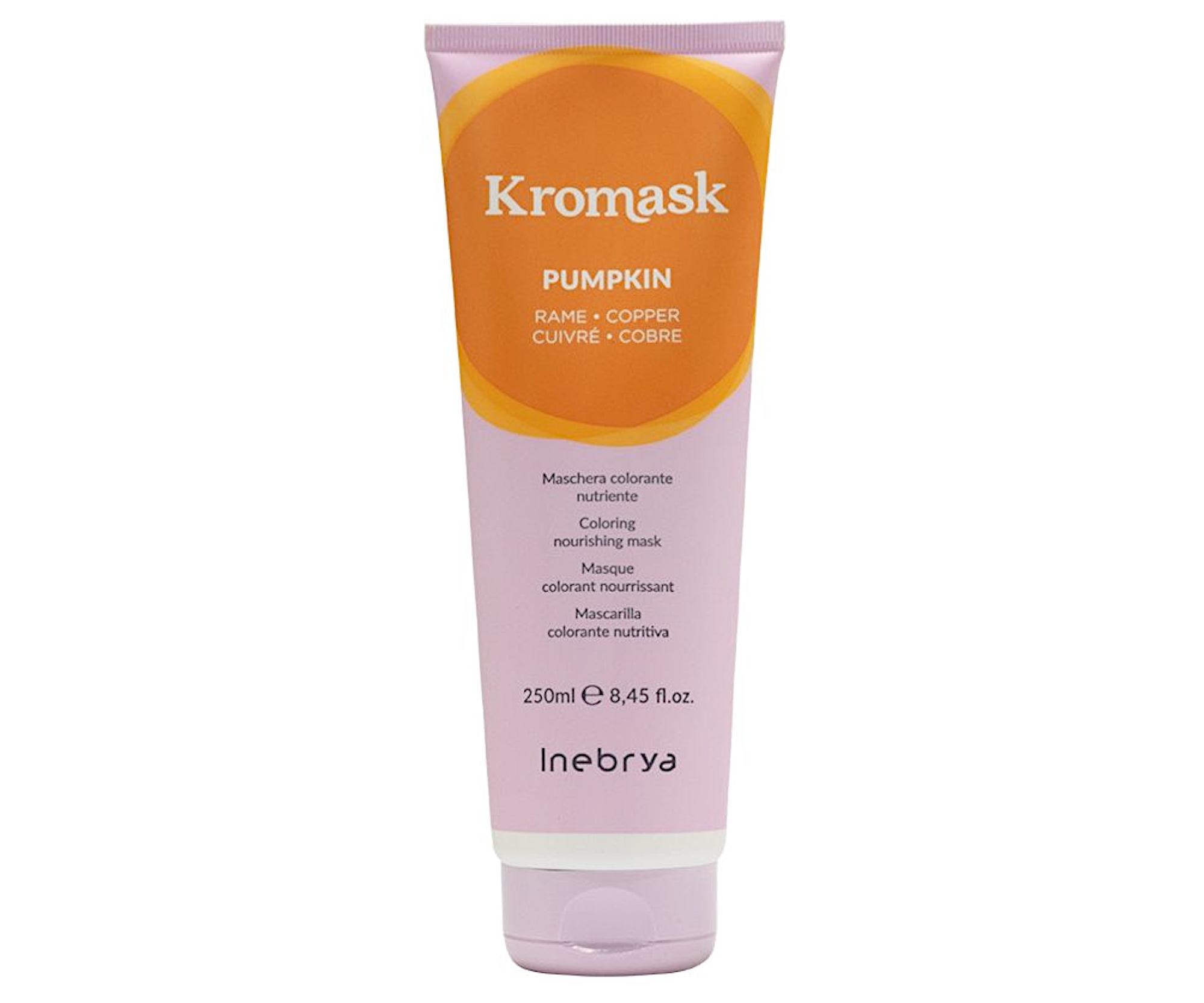 E-shop Farbiaca vyživujúca maska Inebrya Kromask Pumpkin - 250 ml, medená + darček zadarmo