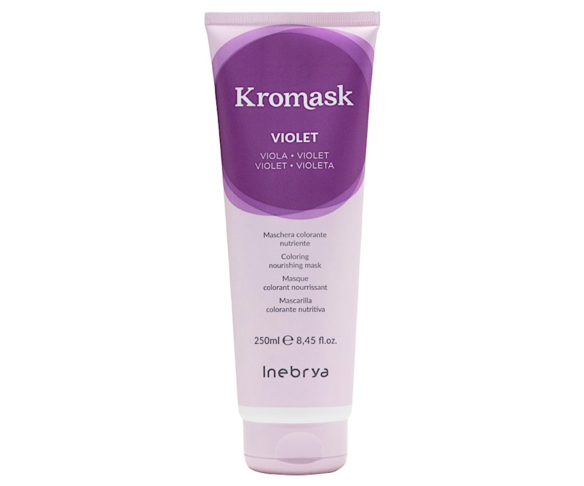 E-shop Farbiaca vyživujúca maska Inebrya Kromask Violet - 250 ml, fialová + darček zadarmo