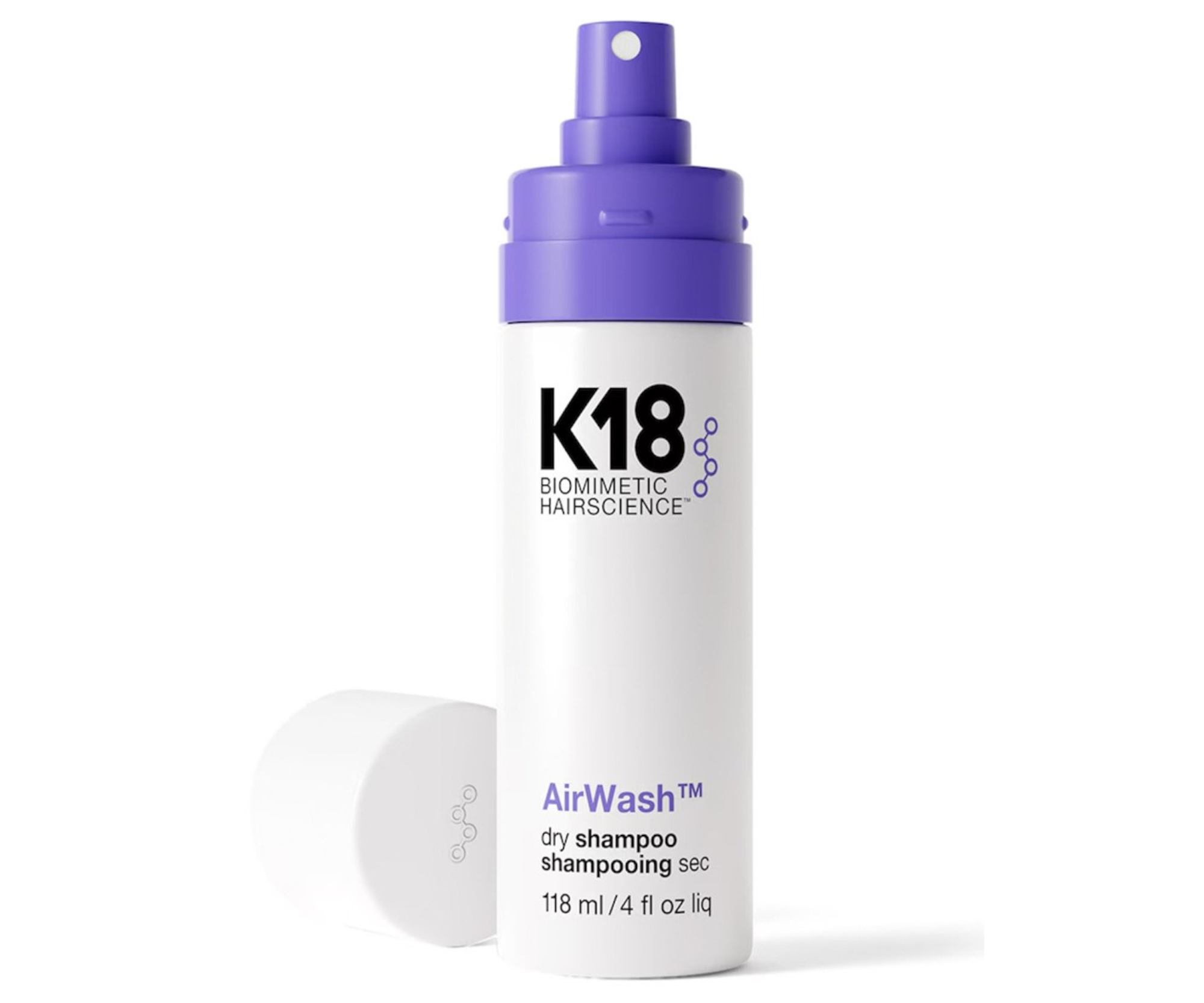 E-shop Suchý šampón bez aerosólu K18 AirWash Dry Shampoo - 118 ml + darček zadarmo