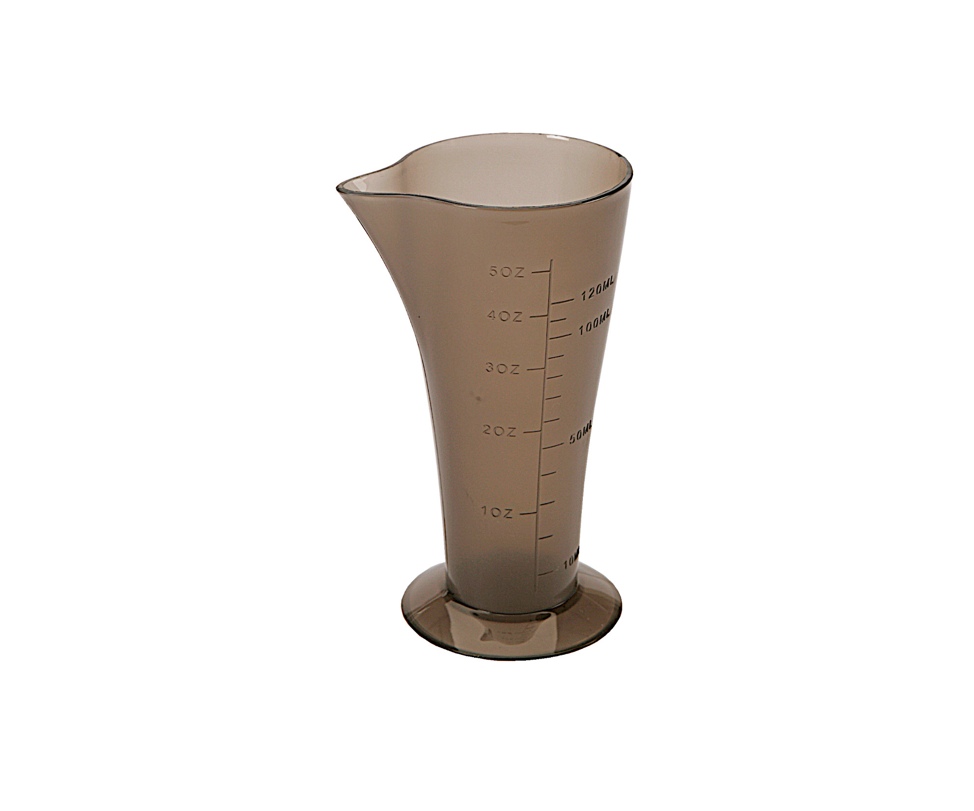 E-shop Kadernícka odmerka s mernými ryskami Eurostil Professional - 150 ml, plastová, šedá (02530/50)