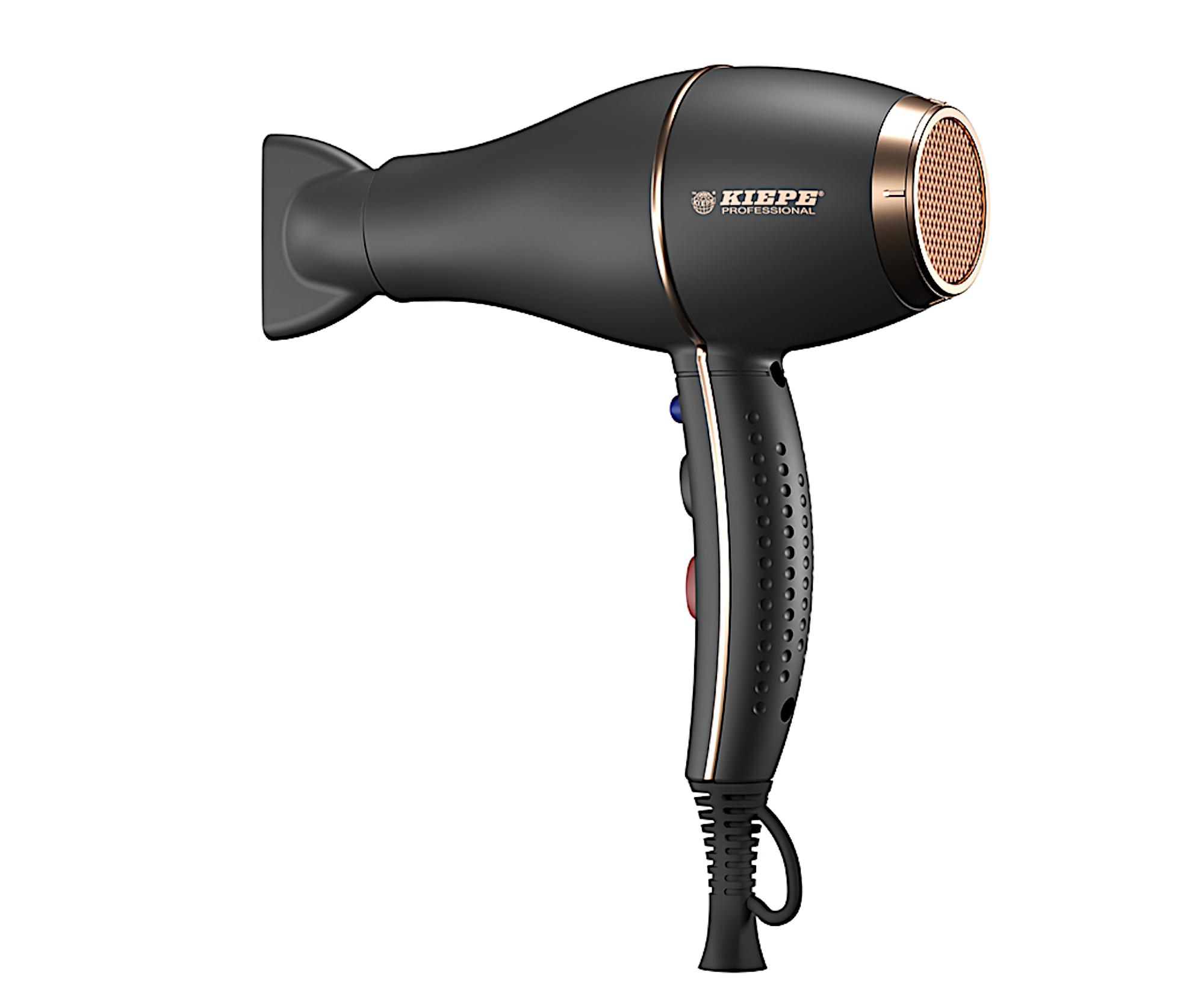 E-shop Profesionálny fén na vlasy Kiepe Bloom Black - 2000 W, čierny (8310.4) + darček zadarmo