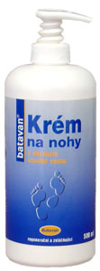 E-shop Krém na nohy Batavan, kabinetné balenie s pumpičkou - 500 ml + darček zadarmo