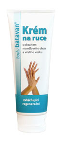 E-shop Krém na ruky - včelí vosk + mandľový olej Batavan - 100 ml + darček zadarmo