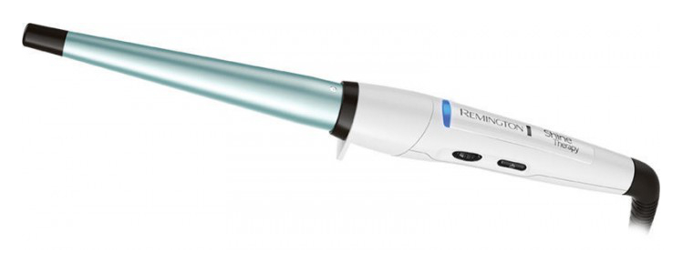 E-shop Kónická kulma na vlasy Remington Shine Therapy CI53W - 25-13 cm + darček zadarmo