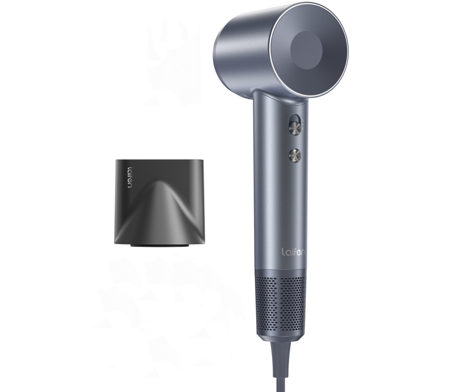 E-shop Profesionálny fén na vlasy Laifen Swift Silver Blue - 1600 W, strieborno-modrý + darček zadarmo