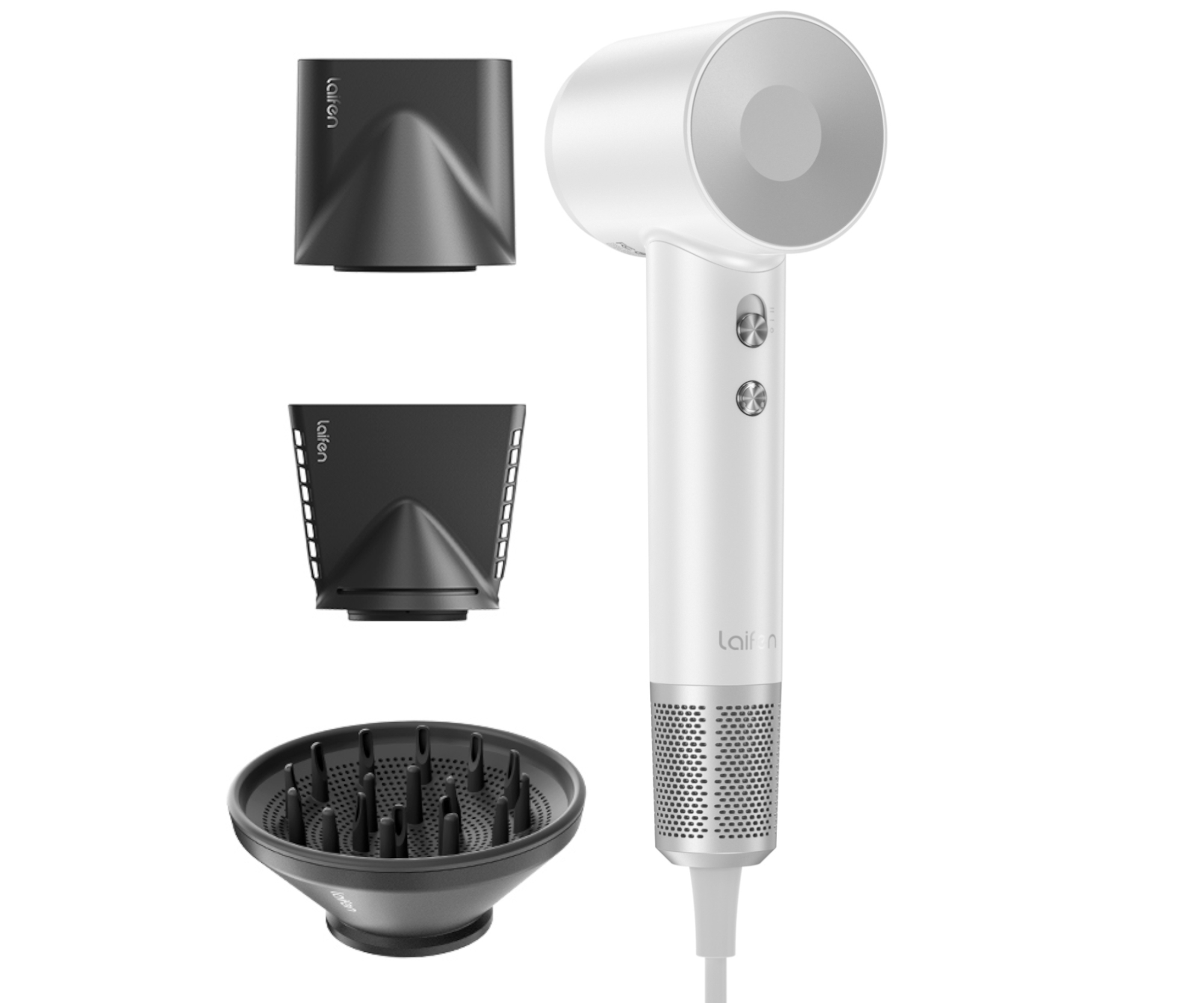 E-shop Profesionálny fén na vlasy Laifen Swift Special Pearl White - 1600 W, perleťovo biely + darček zadarmo