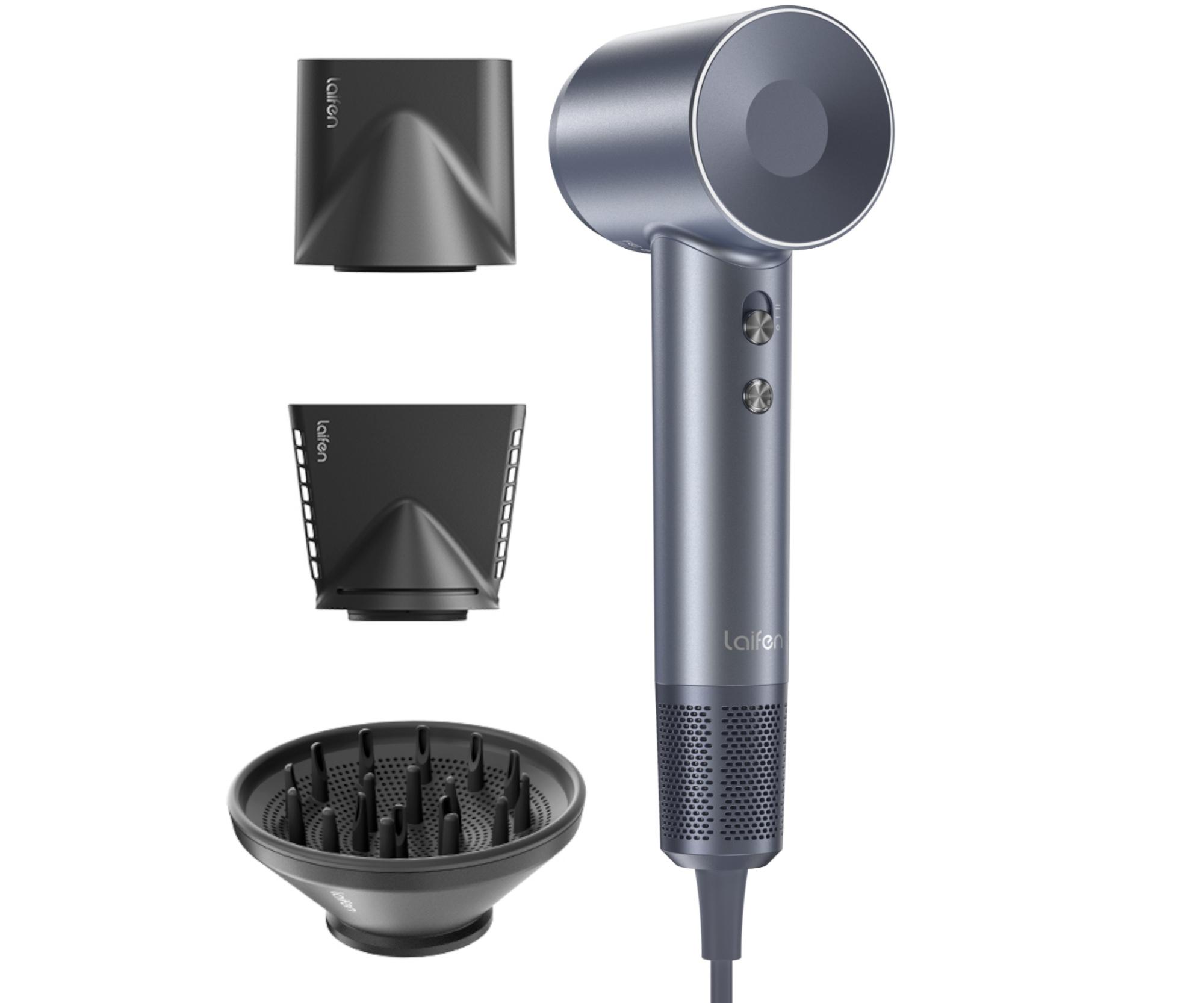 E-shop Profesionálny fén na vlasy Laifen Swift Special Silver Blue - 1600 W, strieborno-modrý + darček zadarmo