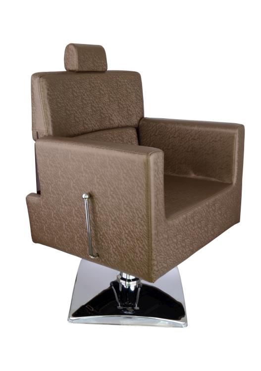 E-shop Kadernícke barber kreslo Detail Larry - zlatohnedé (75) (DHS6206-75) + darček zadarmo