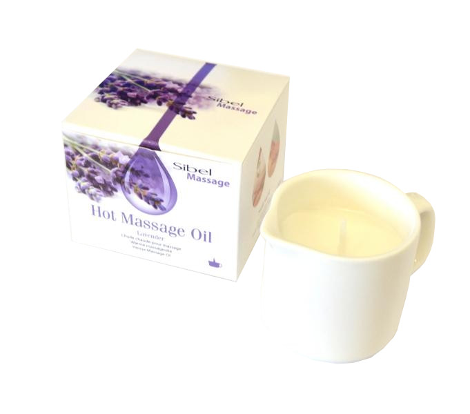 E-shop Horúci masážny olej Sibel Massage - levanduľa 80 g (7410705) + darček zadarmo