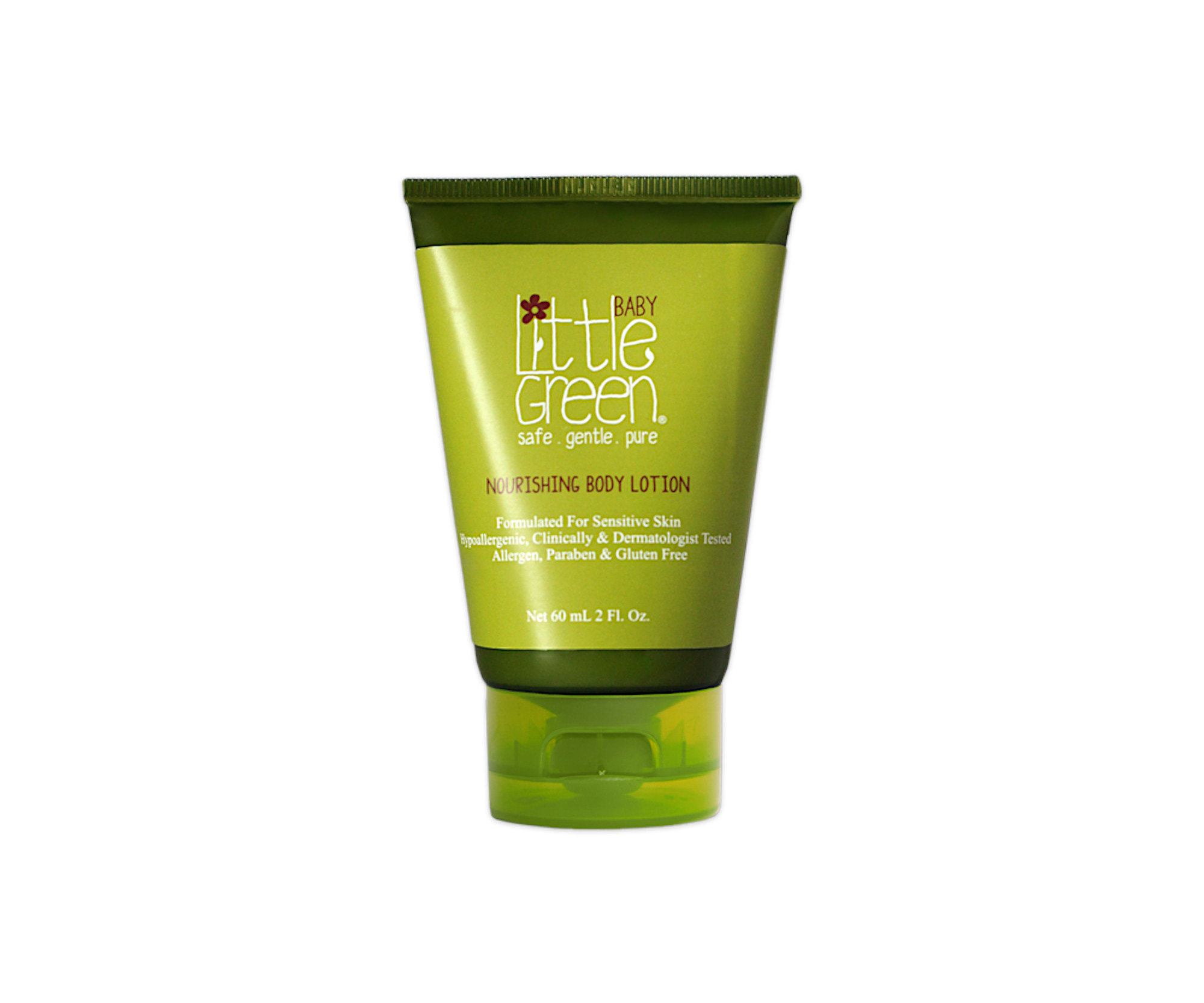 E-shop Jemný hydratačný krém pre bábätká Little Green Baby - 60 ml (0169937)