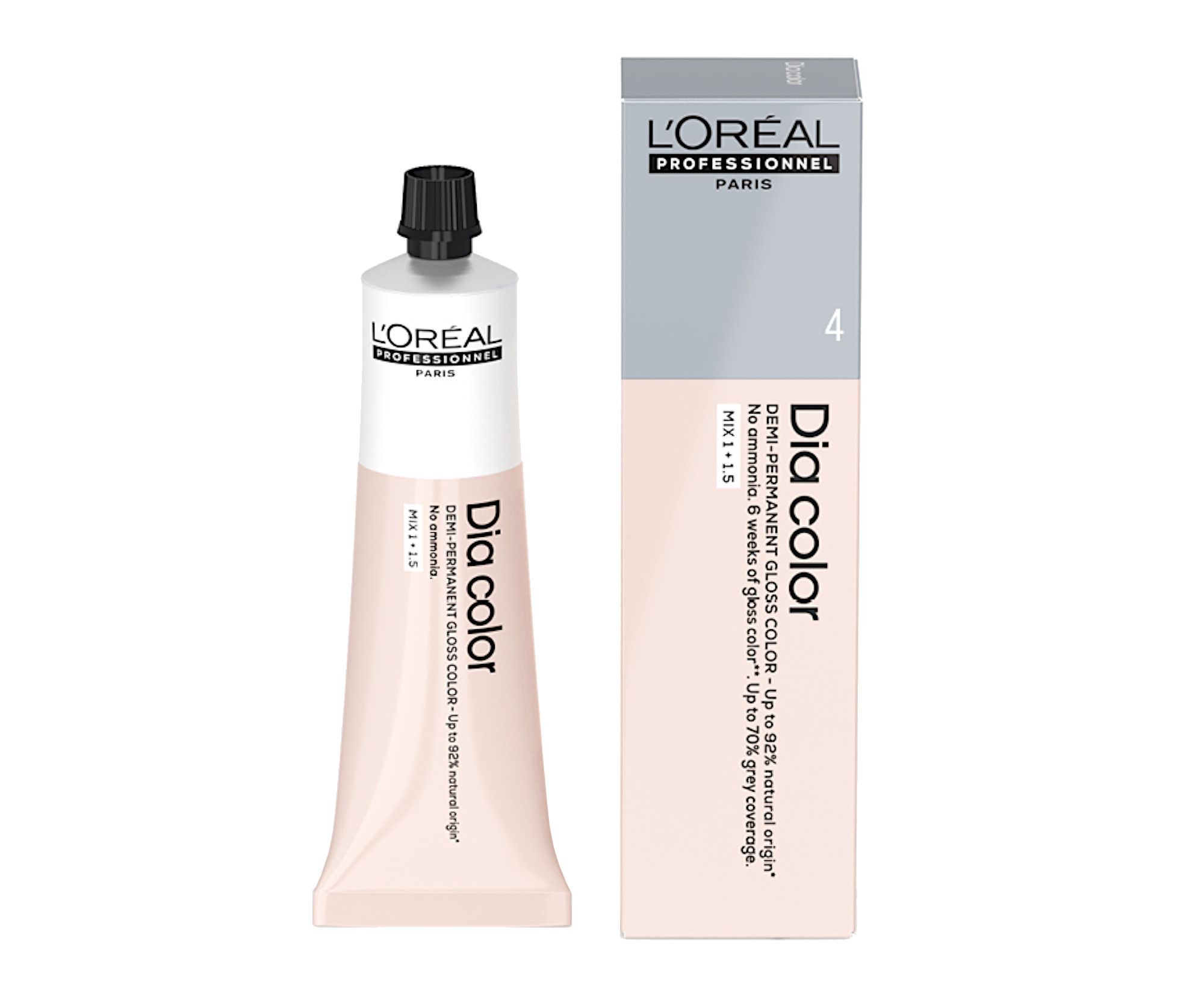 E-shop Preliv na vlasy Loréal Professionnel Dia color 60 ml - 4 hnedá - L’Oréal Professionnel + darček zadarmo