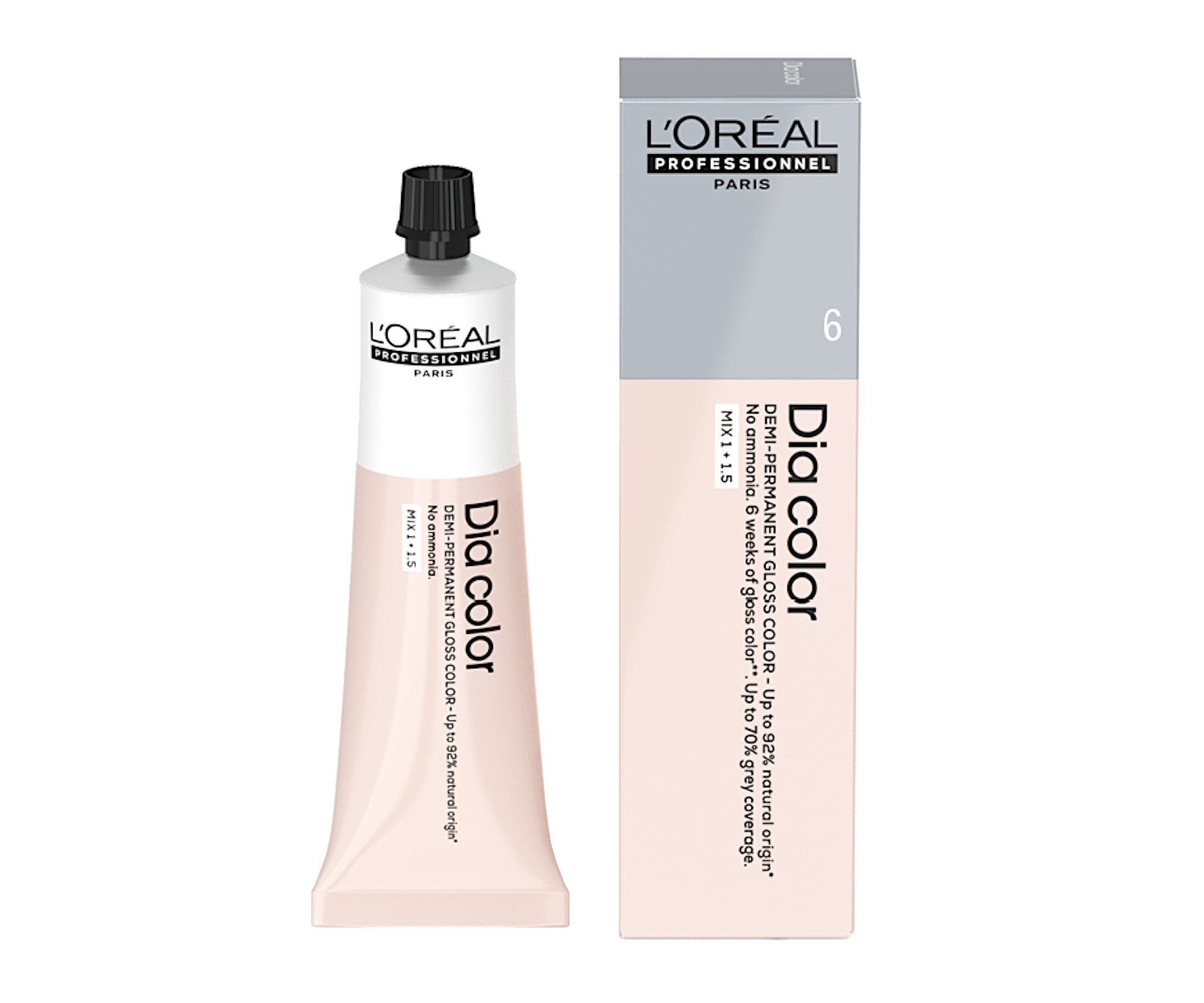 E-shop Preliv na vlasy Loréal Professionnel Dia color 60 ml - 6 tmavá blond - L’Oréal Professionnel + darček zadarmo