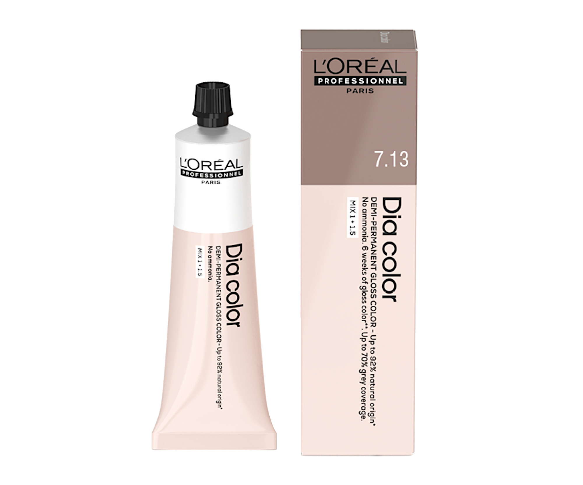 E-shop Preliv na vlasy Loréal Professionnel Dia color 60 ml - 7.13 blond popolavá zlatá - L’Oréal Professionnel + darček zadarmo