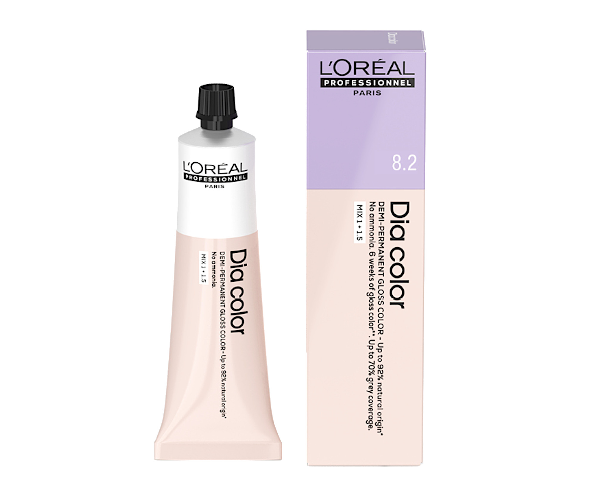 E-shop Preliv na vlasy Loréal Professionnel Dia color 60 ml - 8.2 svetlá blond dúhová - L’Oréal Professionnel + darček zadarmo