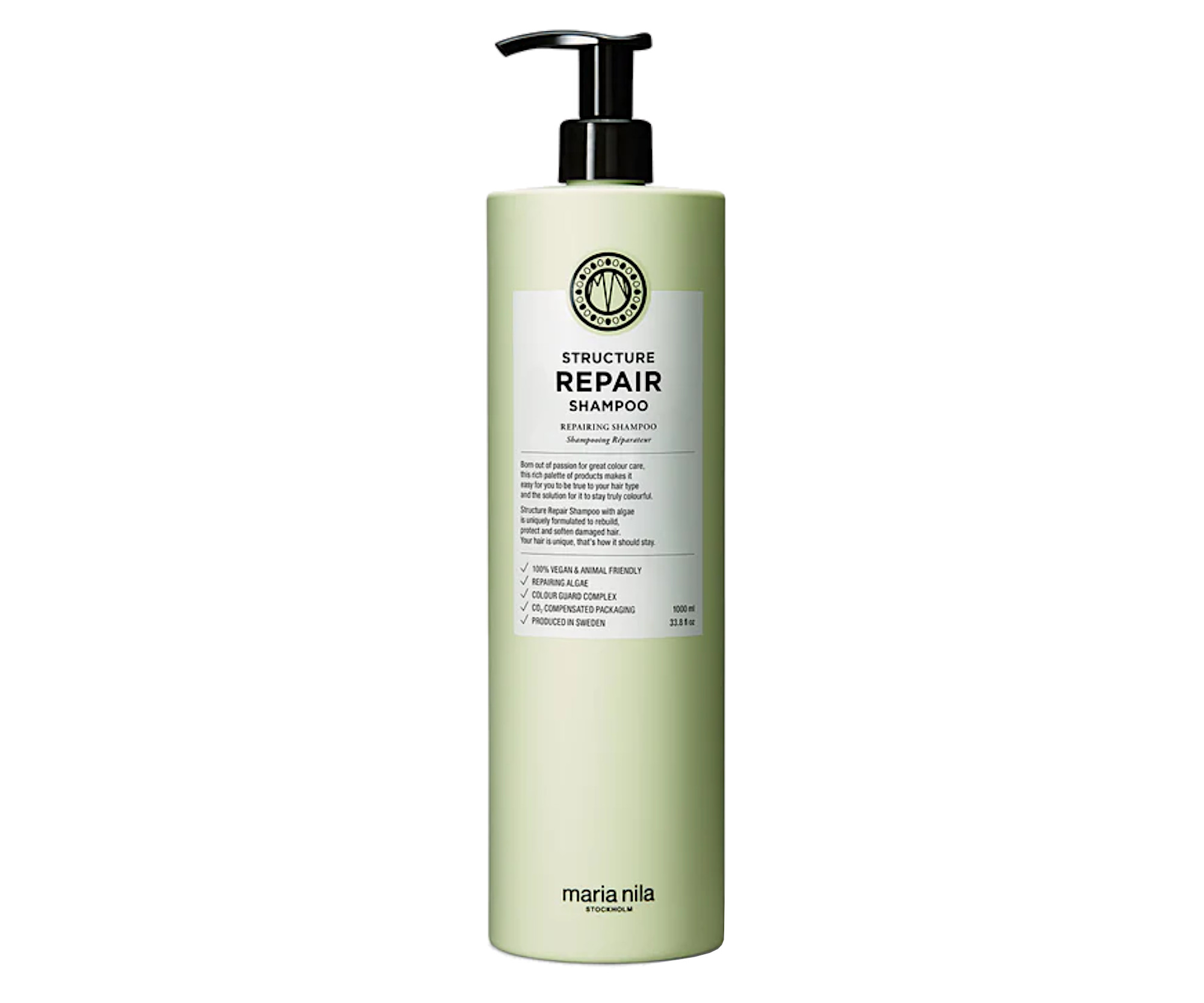 E-shop Vyživujúci šampón pre suché a poškodené vlasy Maria Nila Structure Repair Shampoo - 1000 ml + darček zadarmo