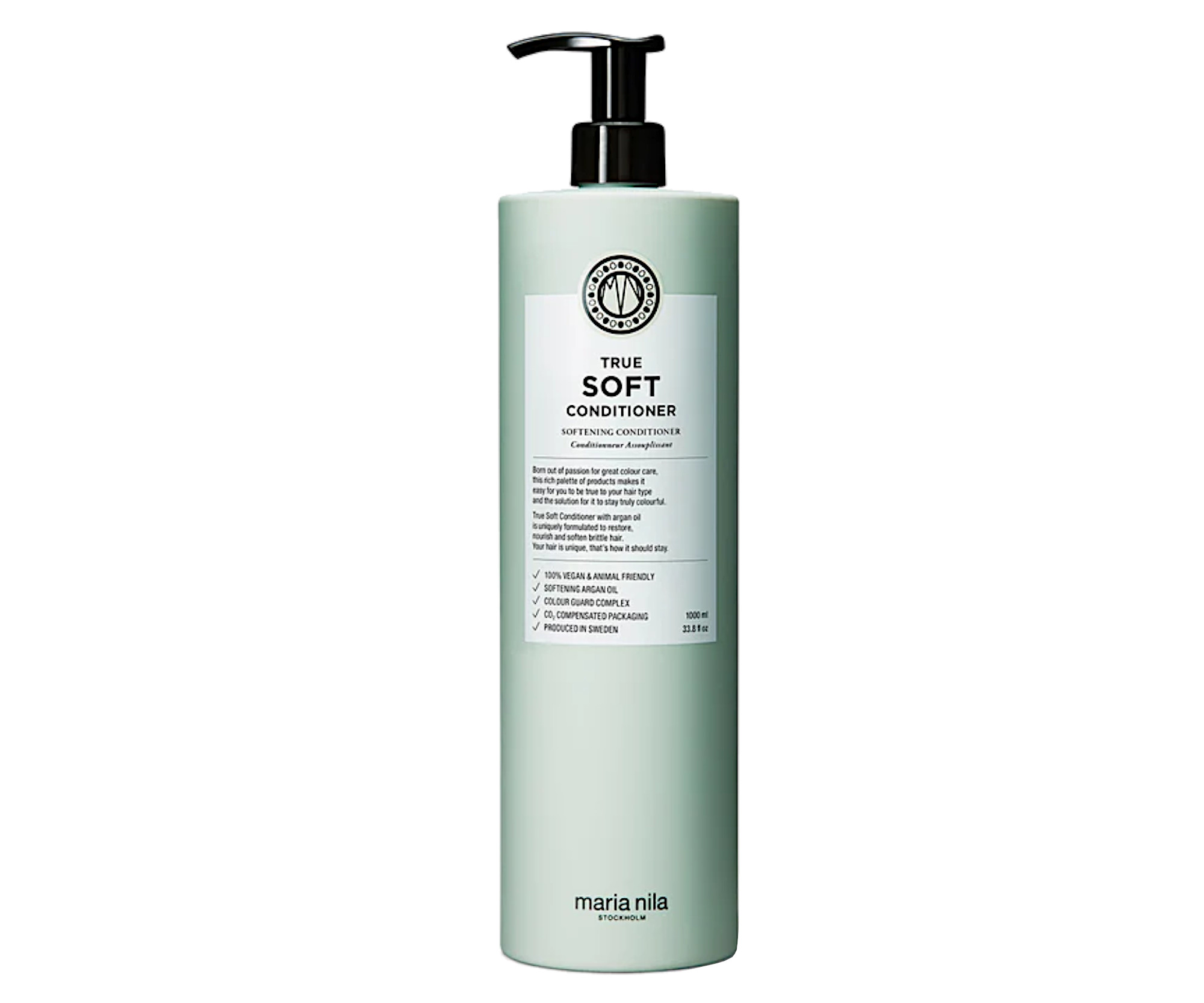 E-shop Hydratačný kondicionér pre suché vlasy s arganovým olejom Maria Nila True Soft Conditioner - 1000 ml + darček zadarmo