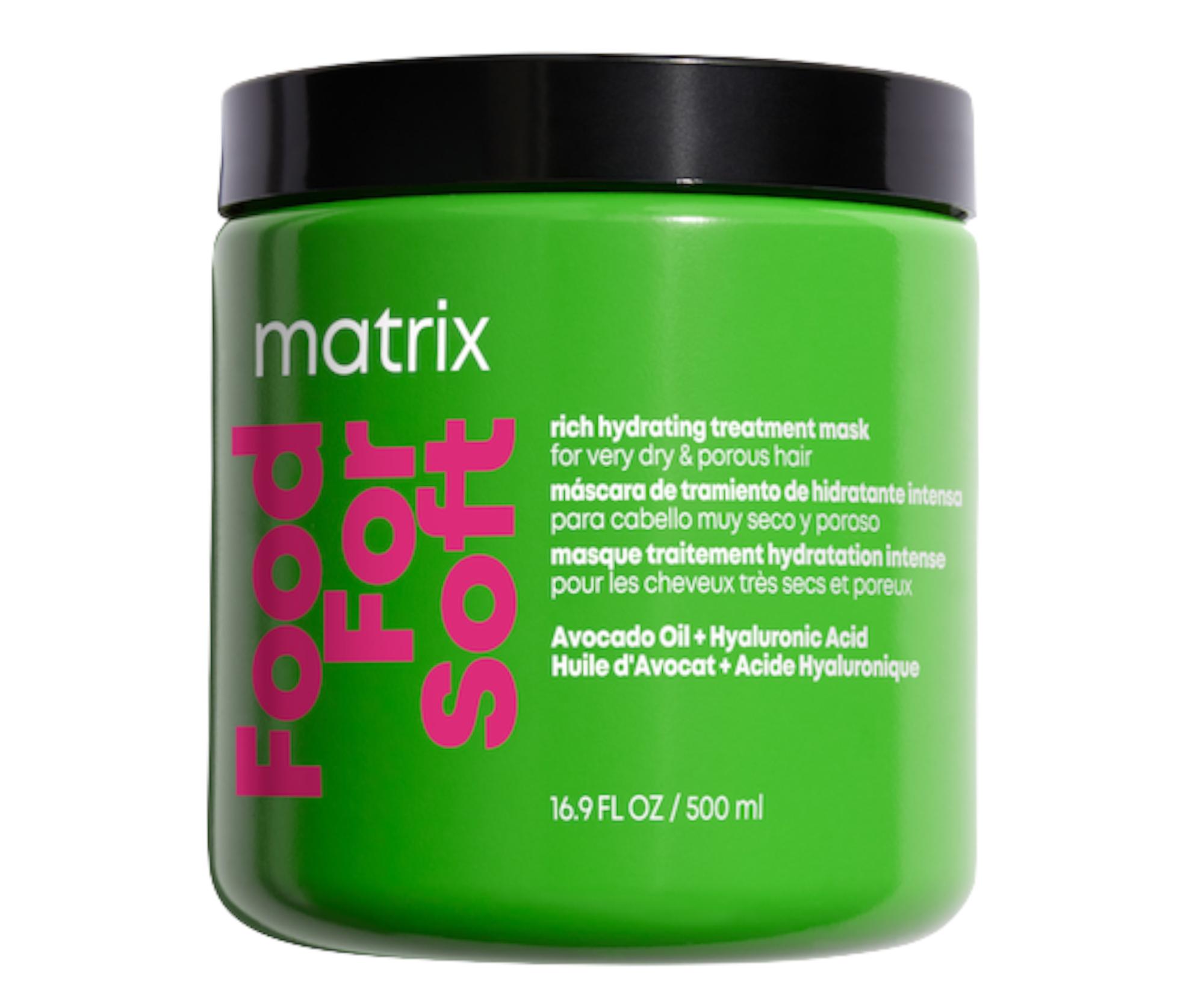 E-shop Hydratačná maska pre suché vlasy Matrix Food For Soft Rich Hydrating Treatment Mask - 500 ml + darček zadarmo