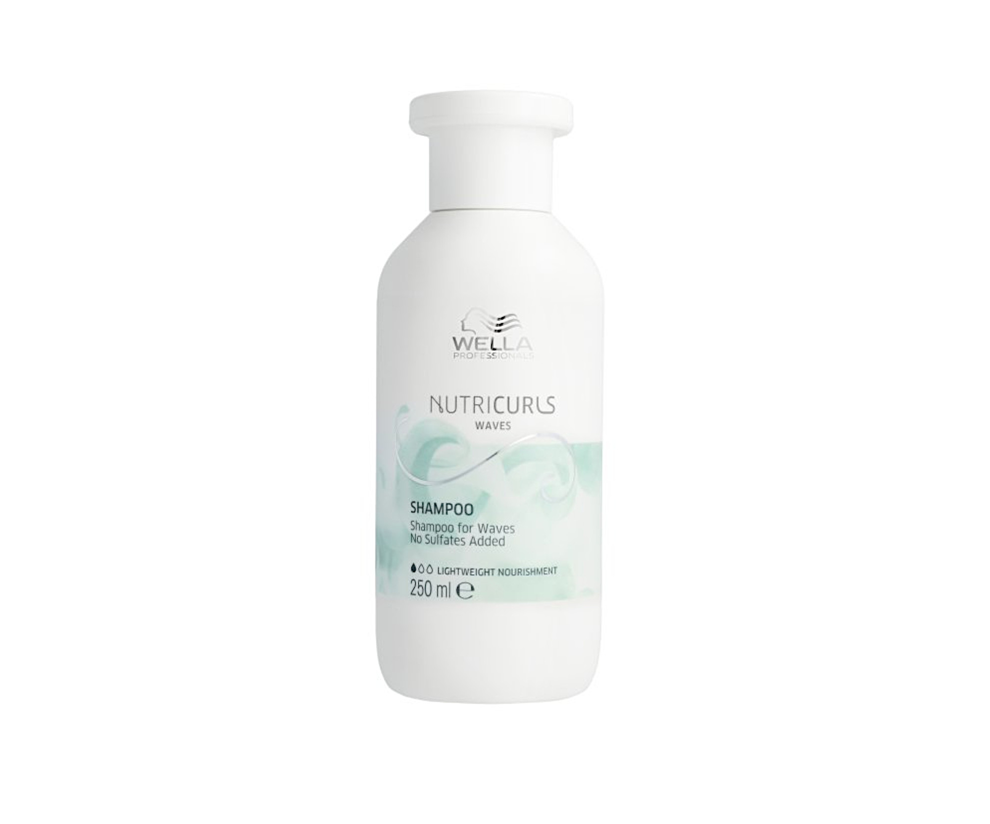 E-shop Čistiaci a vyživujúci šampón Wella Professionals Nutricurls Waves - 250 ml (99350169301) + darček zadarmo