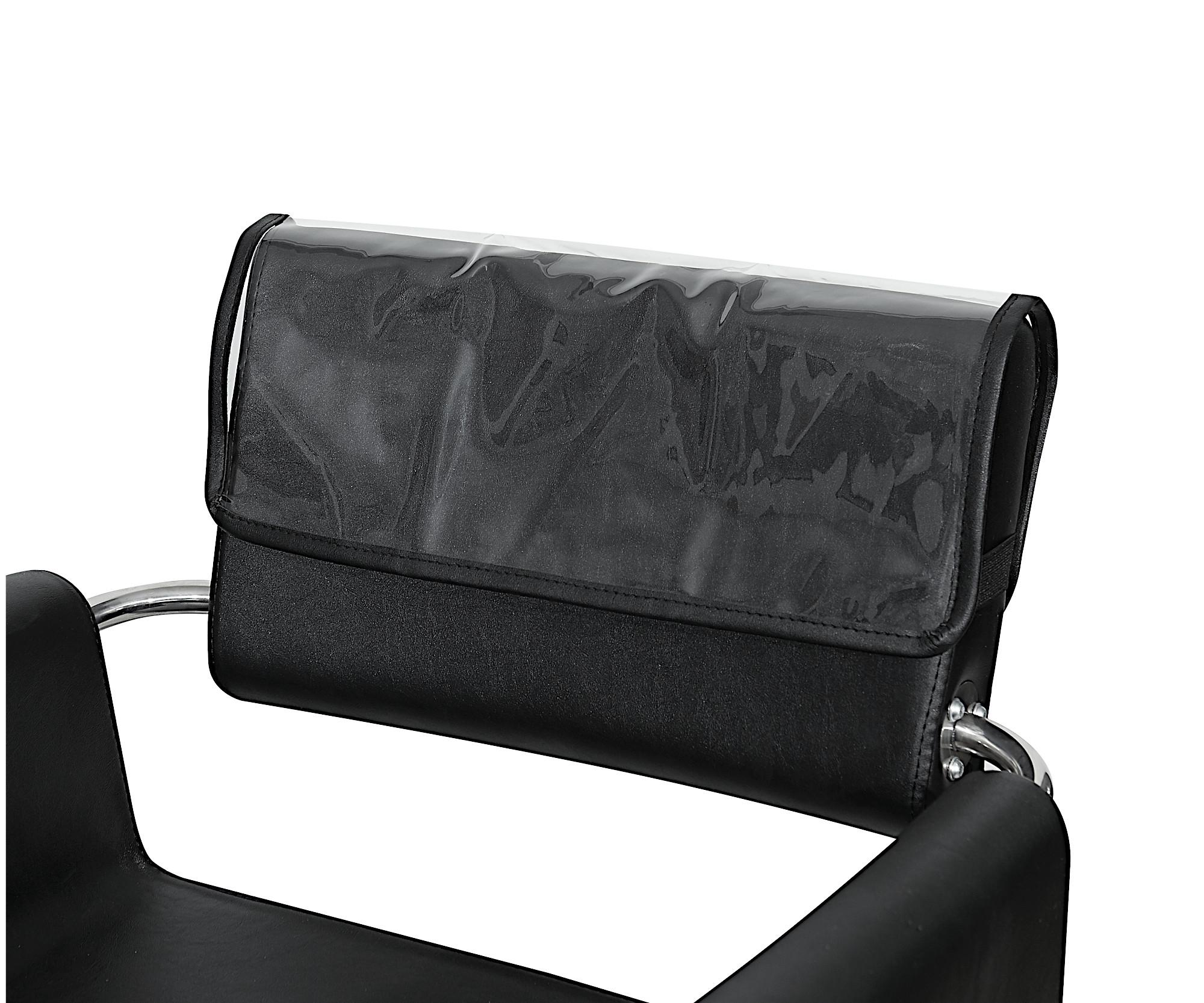 E-shop Ochrana opierky kaderníckeho kresla Sibel Reusable PVC Chair Cover - PVC, číra (5000005) + darček zadarmo