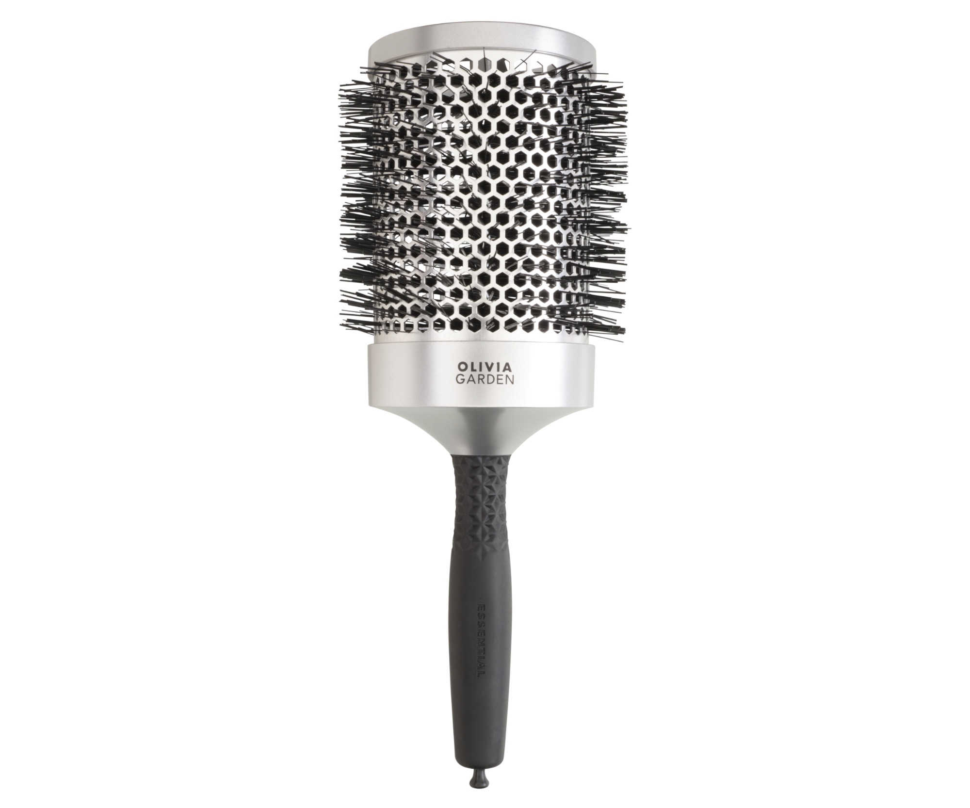 E-shop Okrúhla fúkacia kefa Olivia Garden Blowout Classic Silver - 85 mm (ID2101) + darček zadarmo