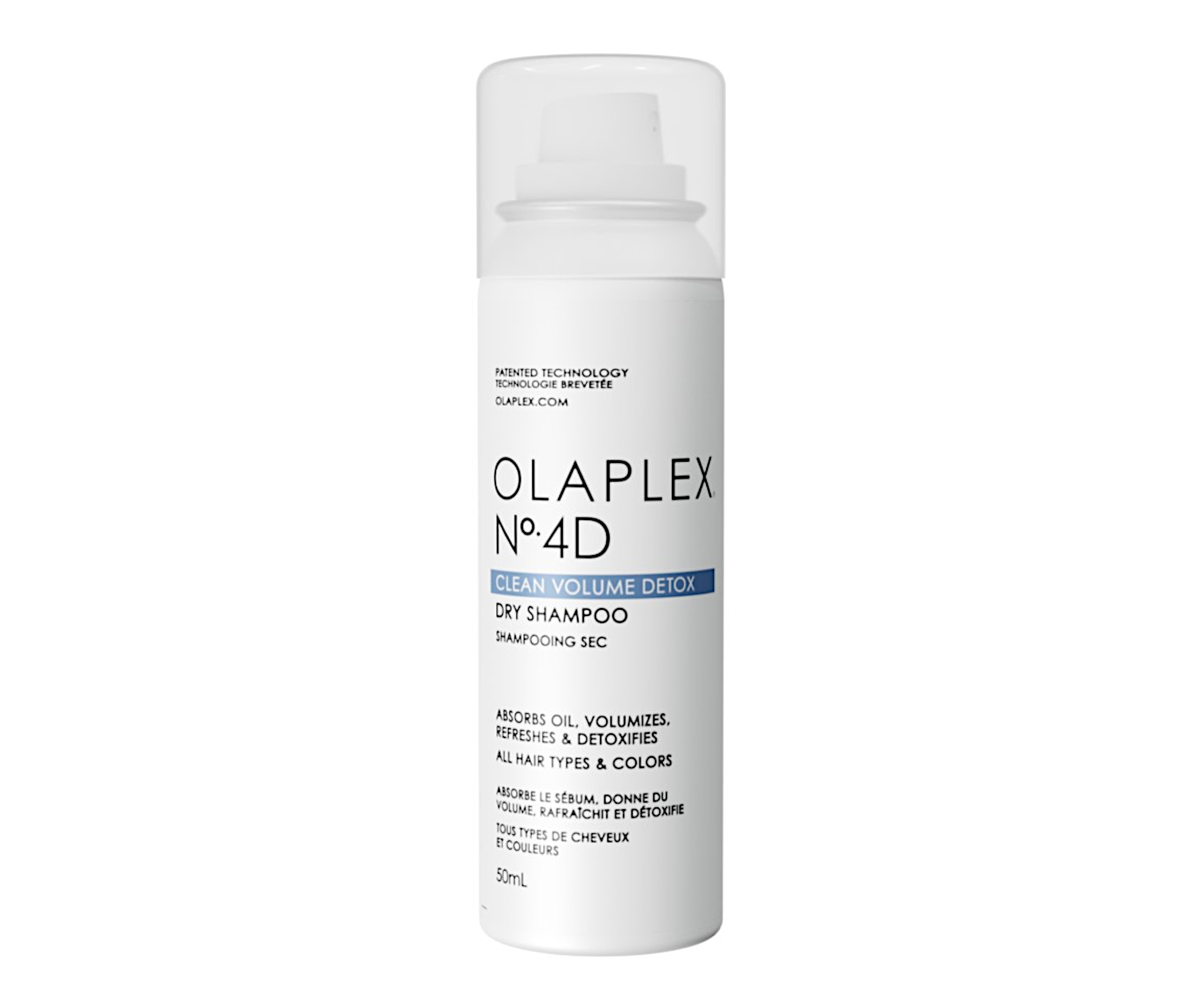 E-shop Suchý šampón Olaplex No.4D Clean Volume Detox - 50 ml + darček zadarmo