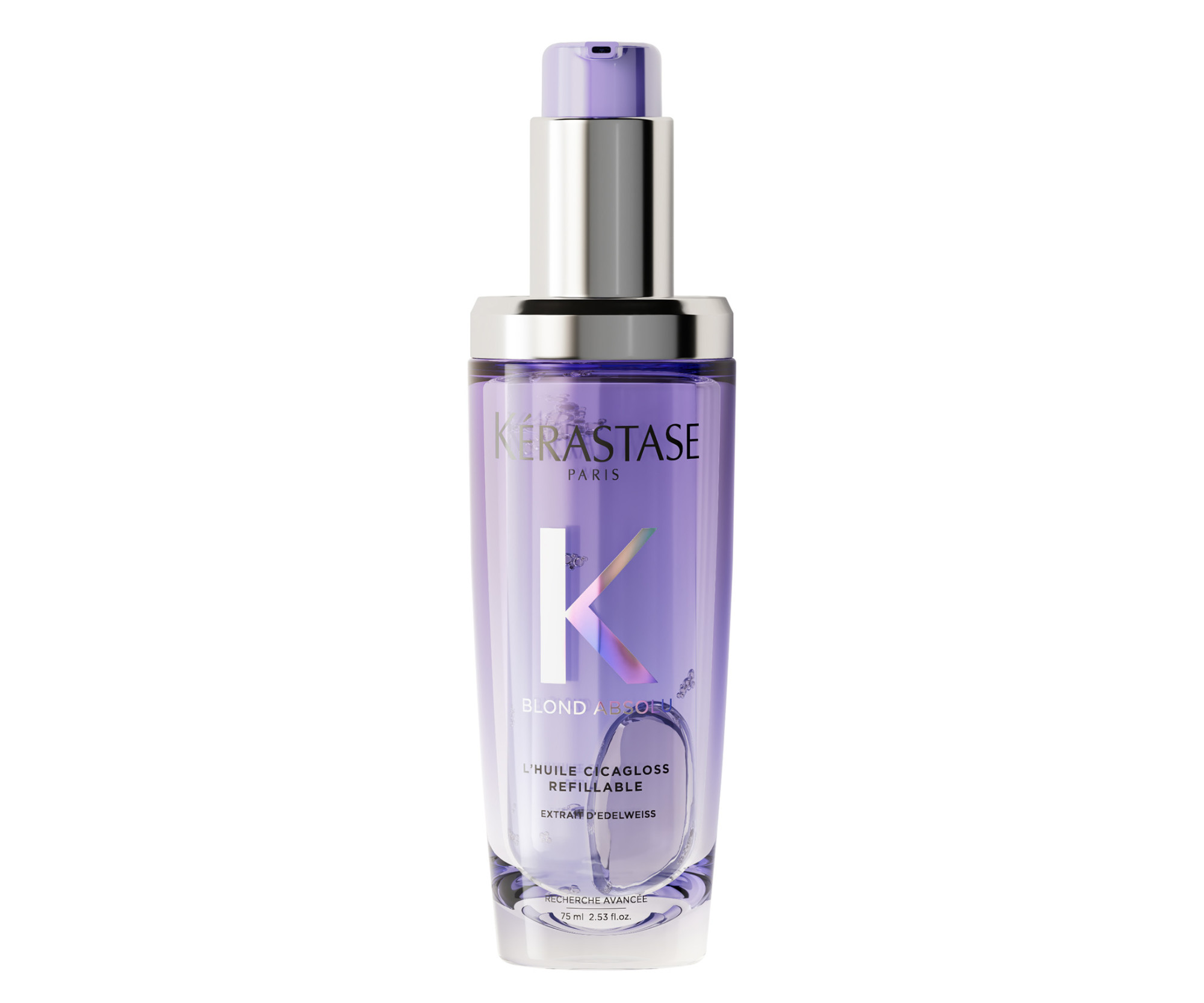 Olej pre blond vlasy Kérastase Blond Absolu L'Huile Cicagloss Refillable - 75 ml + darček zadarmo