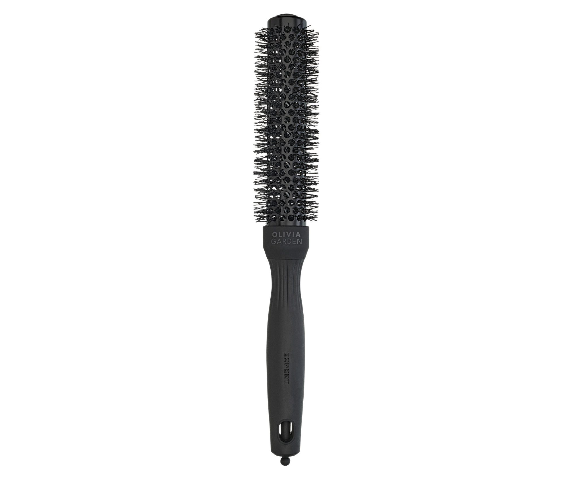 E-shop Okrúhla fúkacia kefa na vlasy Olivia Garden Expert Blowout Speed XL Black - 25 mm (ID2125) + darček zadarmo