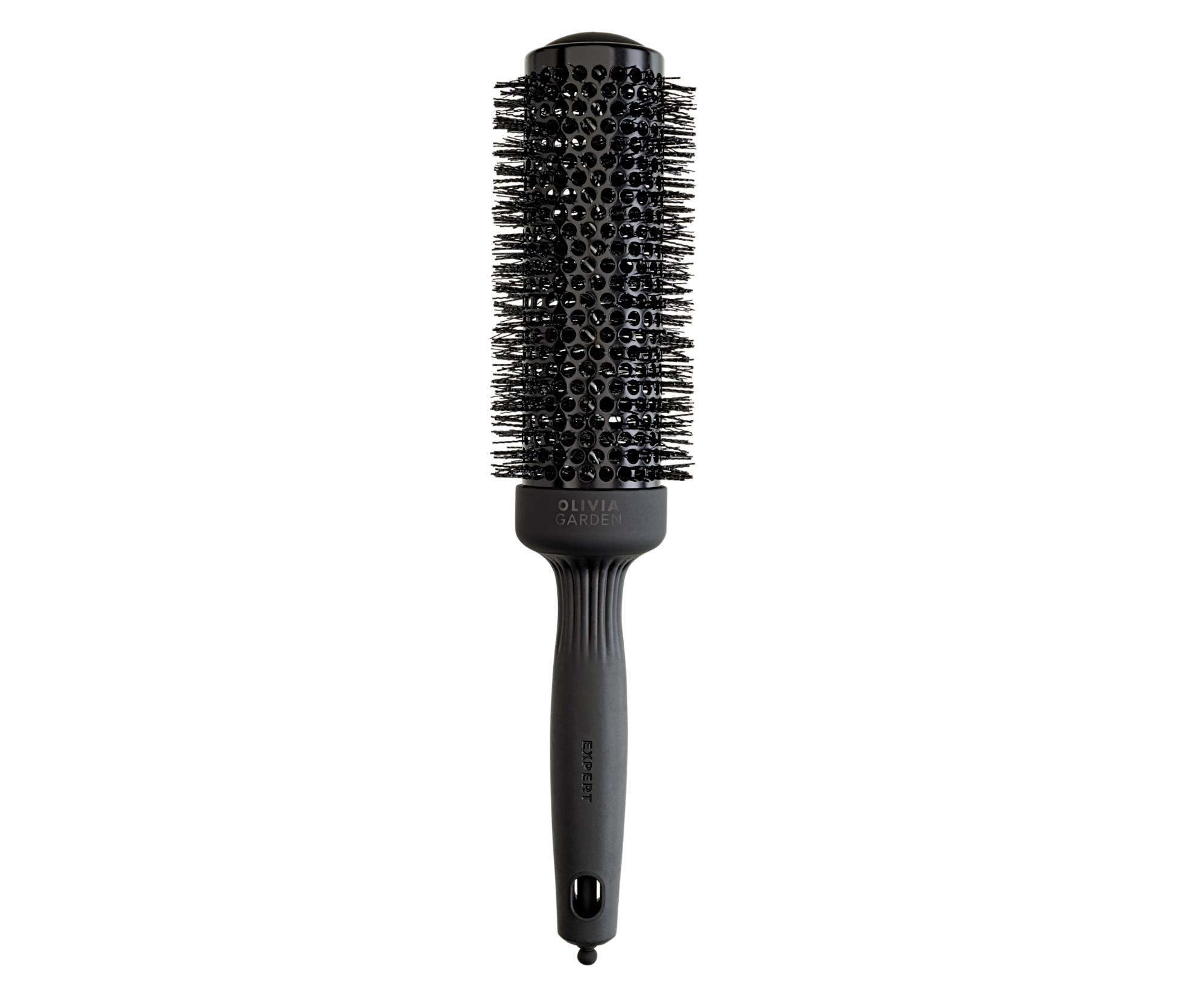 E-shop Okrúhla fúkacia kefa na vlasy Olivia Garden Expert Blowout Speed XL Black - 45 mm (ID2127) + darček zadarmo