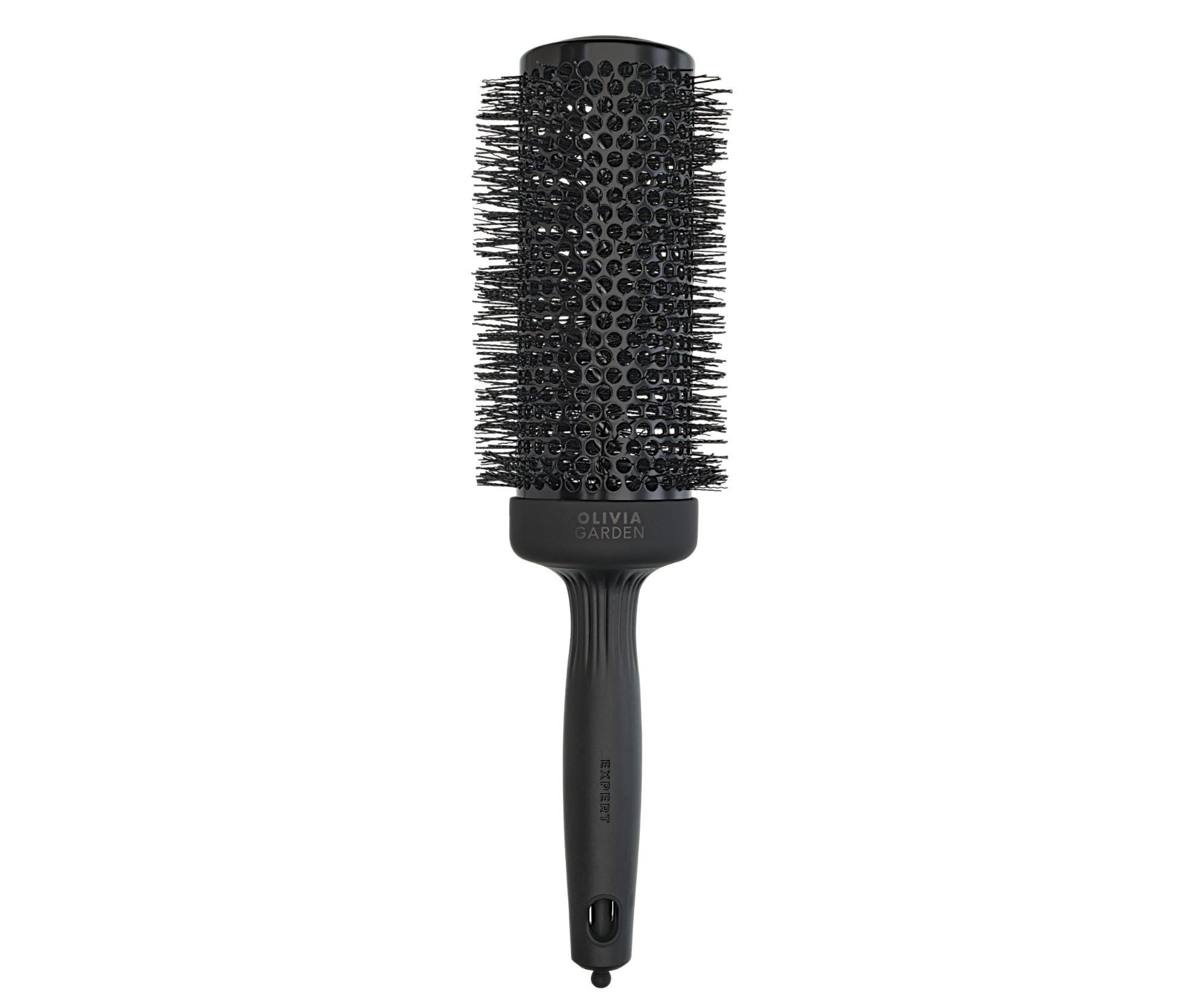 E-shop Okrúhla fúkacia kefa na vlasy Olivia Garden Expert Blowout Speed XL Black - 55 mm (ID2128) + darček zadarmo
