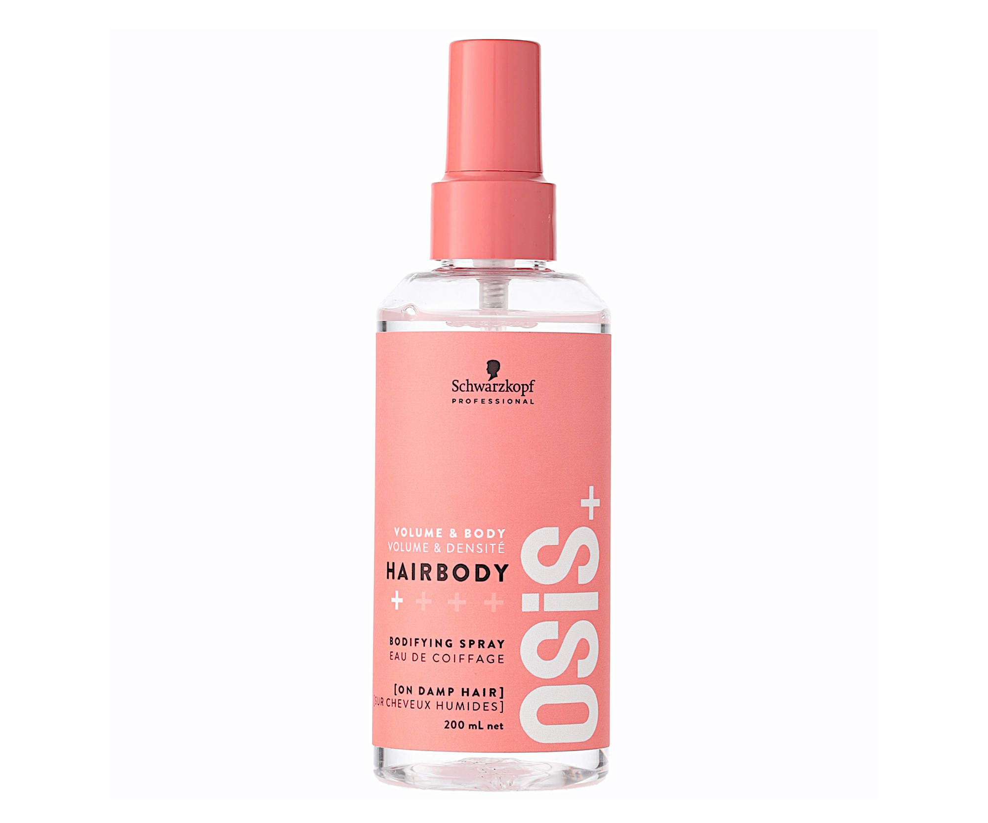E-shop Ľahko fixačný objemový sprej Schwarzkopf Professional Osis+ Hairbody - 200 ml (2873068) + darček zadarmo