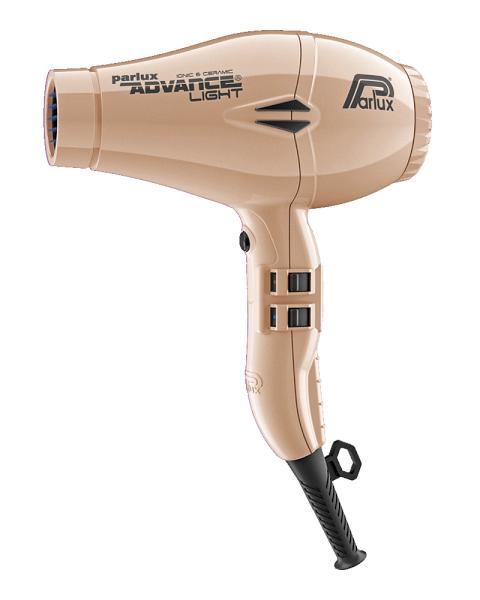 E-shop Profesionálny fén na vlasy Parlux Advance Light Ceramic a Ionic - 2200W, zlatý (P ADV-C/2) + darček zadarmo