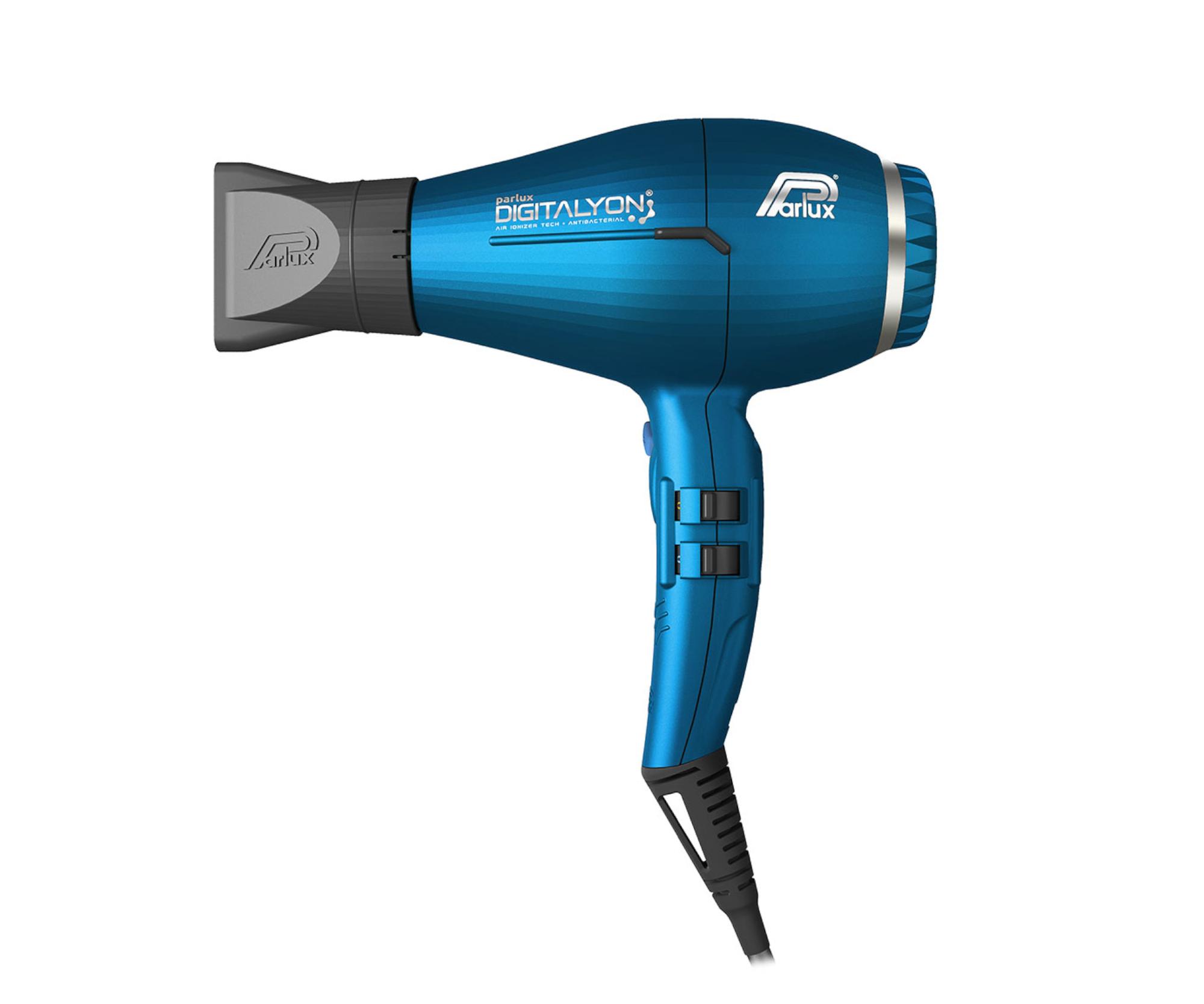 E-shop Profesionálny fén na vlasy Parlux Digitalyon - 2400 W, modrý (P-ALY-D/3) + darček zadarmo