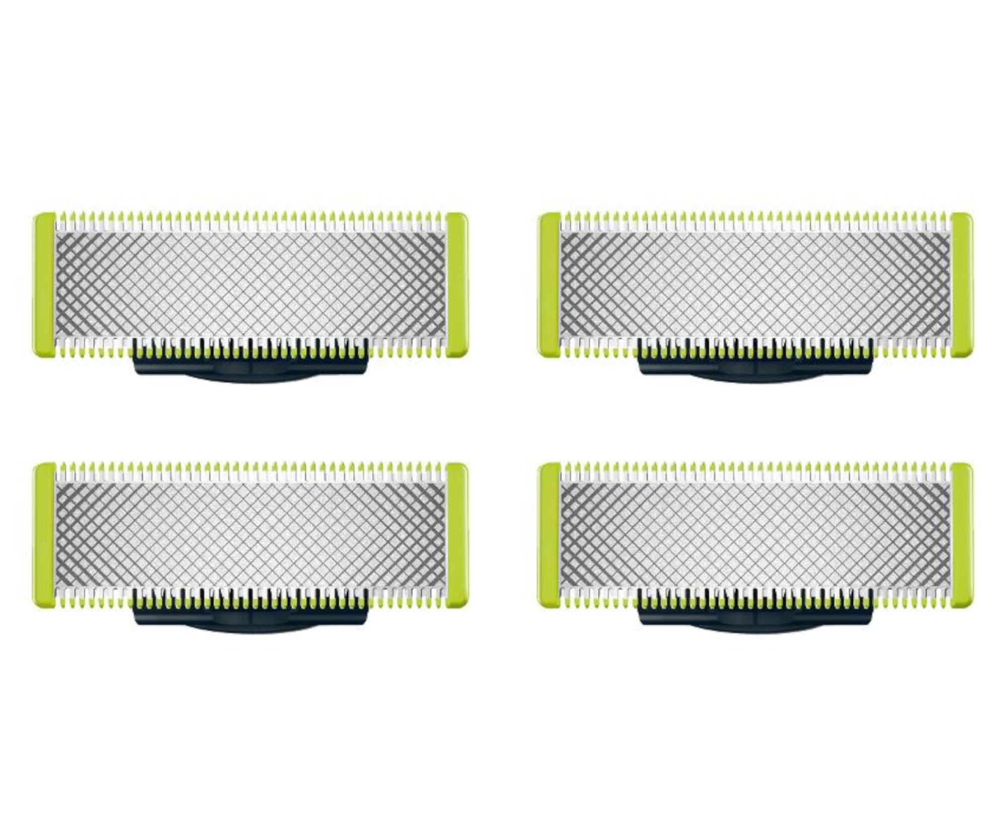 E-shop Náhradné čepele pre holiace strojčeky Philips OneBlade - 4 ks (QP240/50) + darček zadarmo