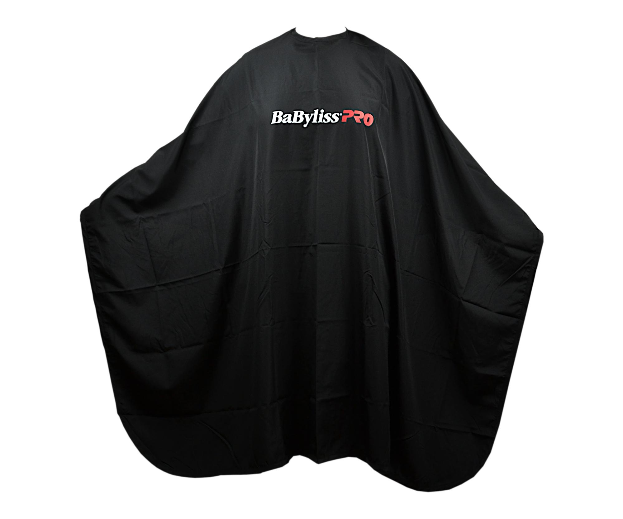 E-shop Kadernícka pláštenka na strihanie BaByliss Pro - 110 x 140 cm - čierna (M1486E) + darček zadarmo