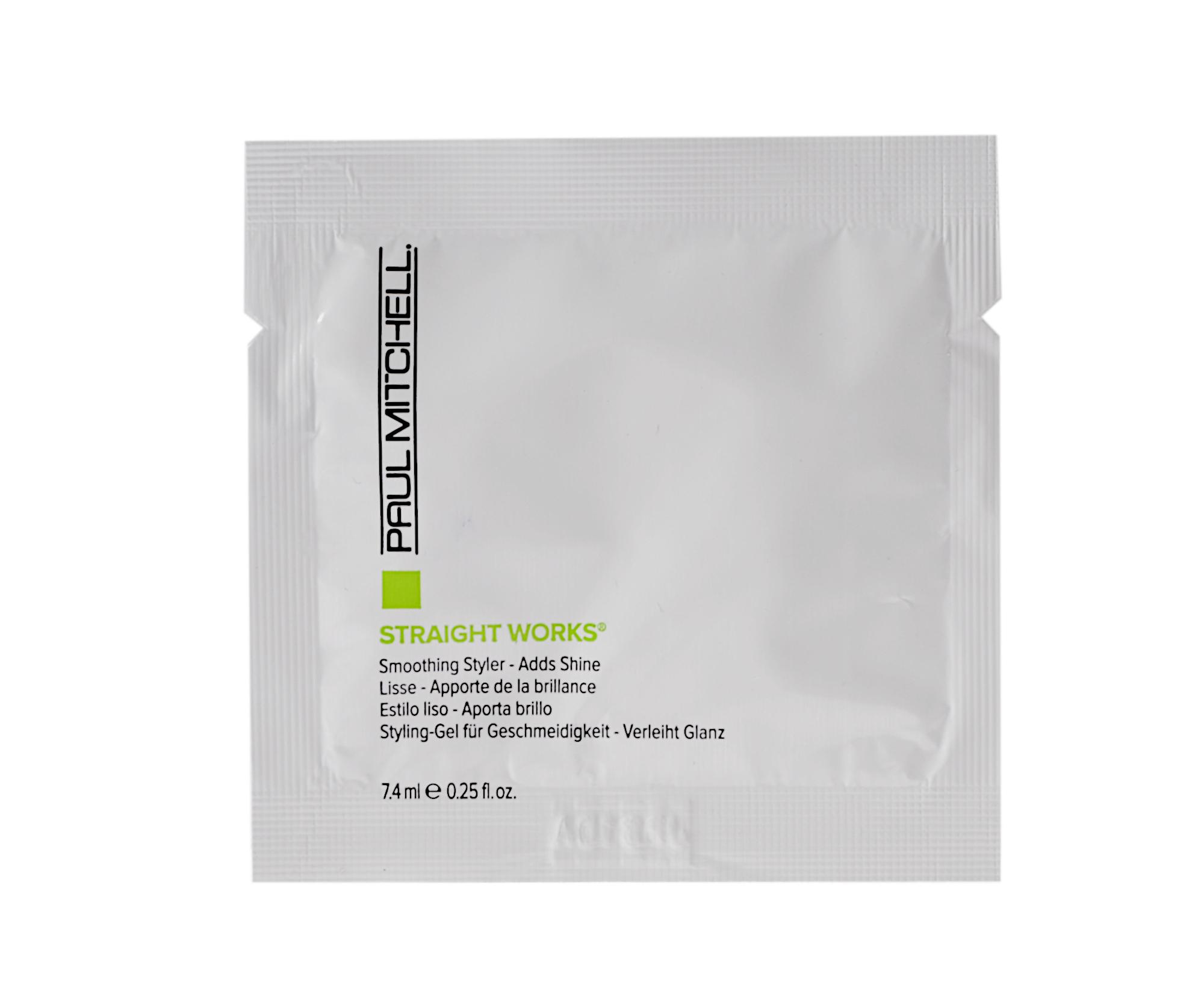 E-shop Vyhladzujúci gél na vlasy Paul Mitchell Straight Works - 7,4 ml (104319)
