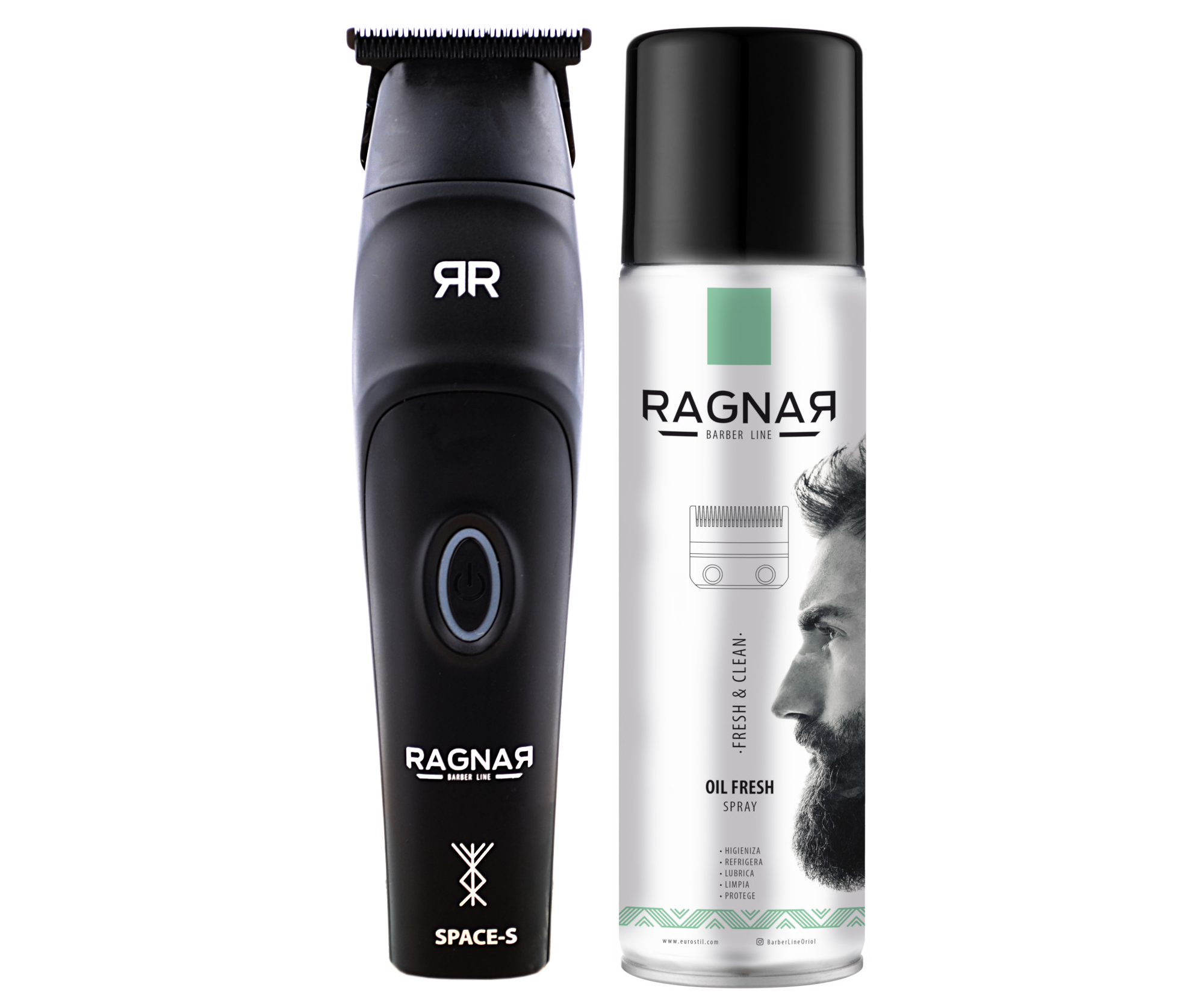 Konturovací strojek na vlasy Ragnar Space S + olej na hlavice 500 ml zdarma + darček zadarmo