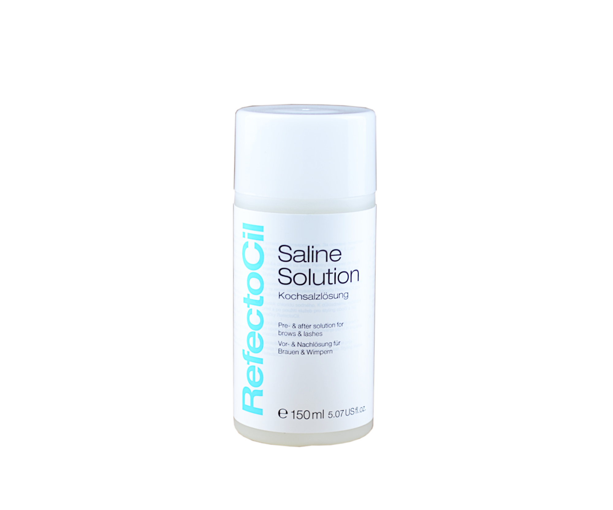 E-shop Fyziologický soľný roztok na odstránenie mastnoty RefectoCil Saline Solution - 150 ml (2230) + darček zadarmo