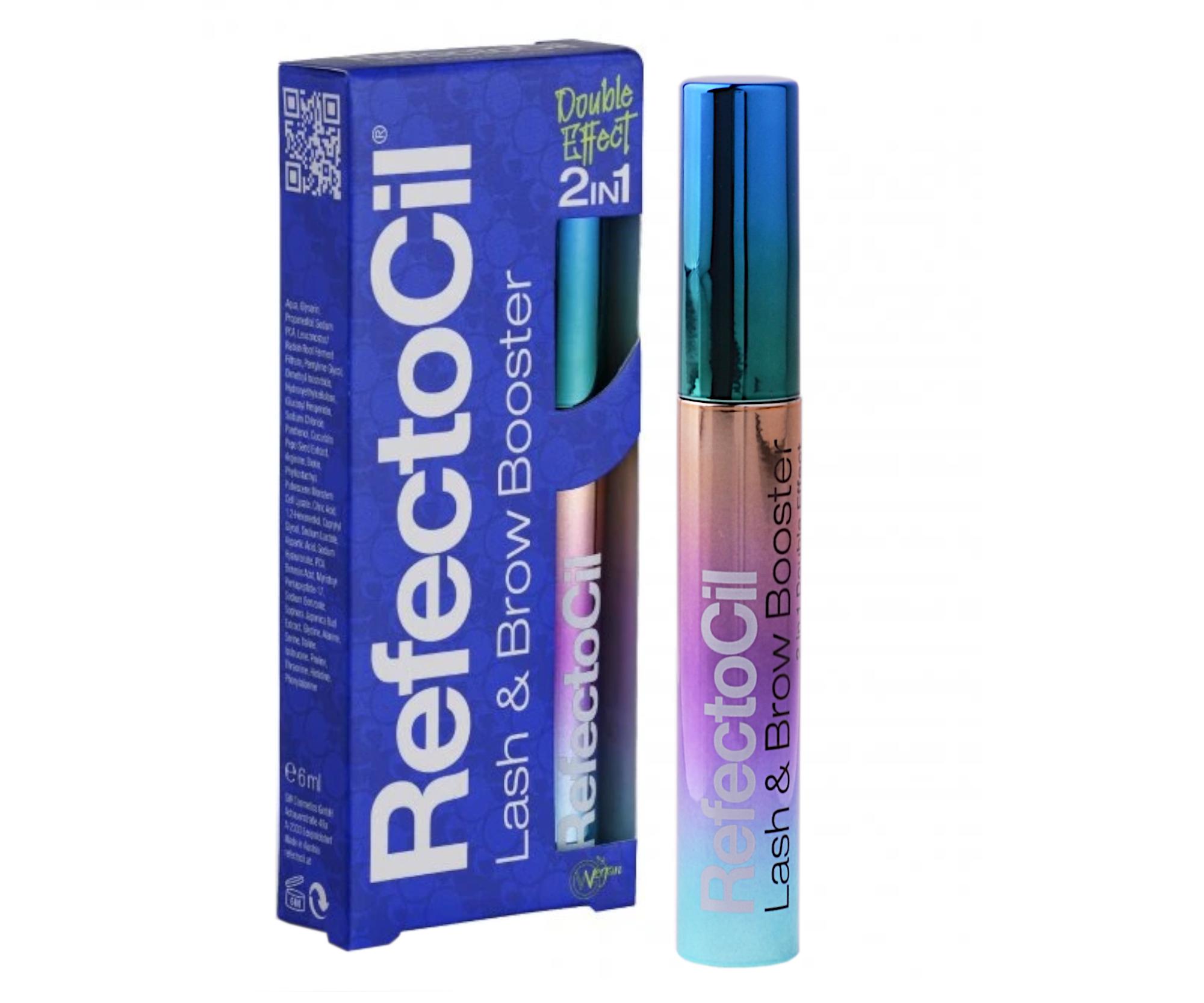 E-shop Sérum na riasy a obočie s dvojitým účinkom RefectoCil Lash a Brow Booster 2in1 Vegan - 6 ml + darček zadarmo