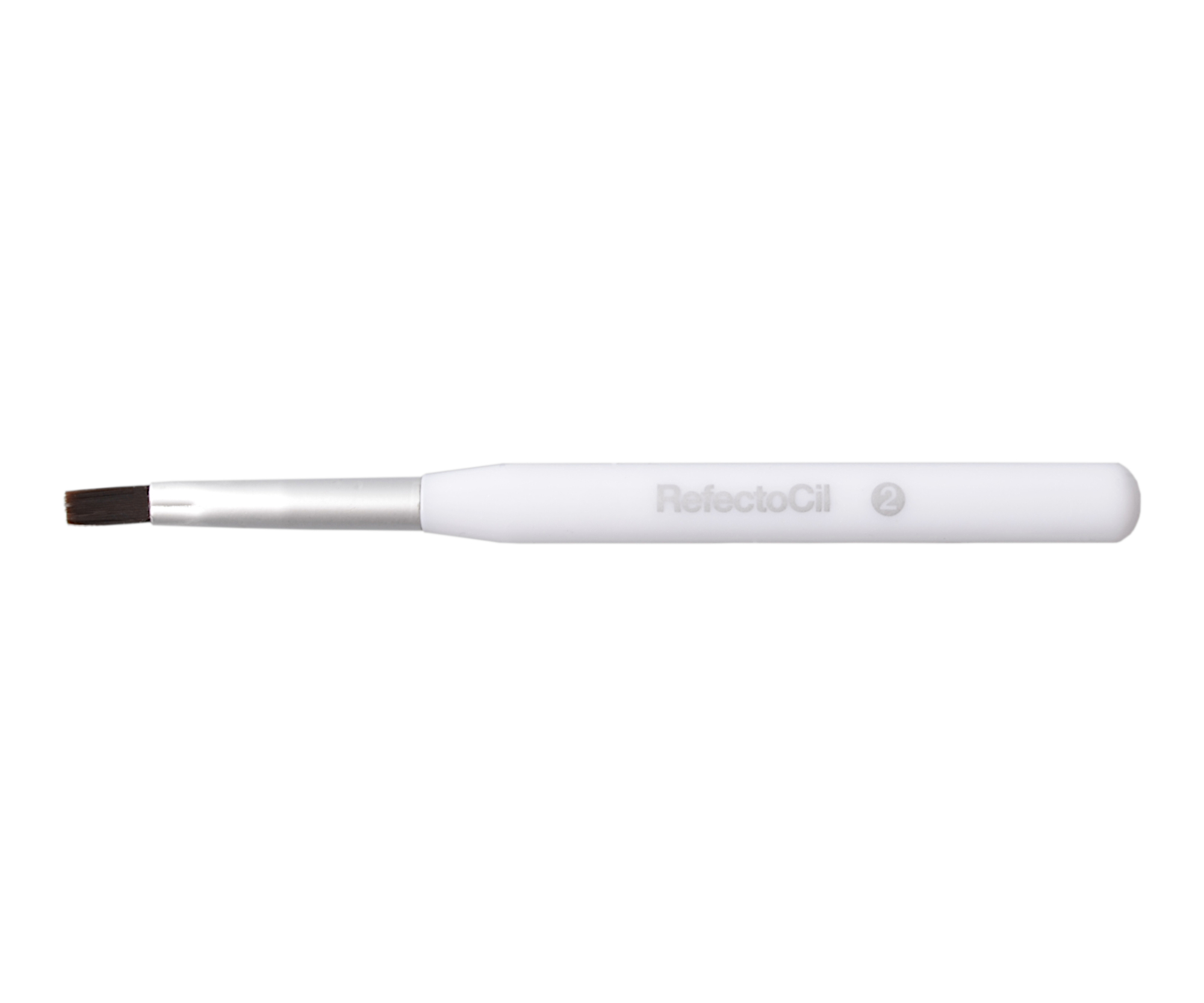 E-shop Kozmetický štetec na farbenie rias a obočia RefectoCil - 10 cm, biely (2442)