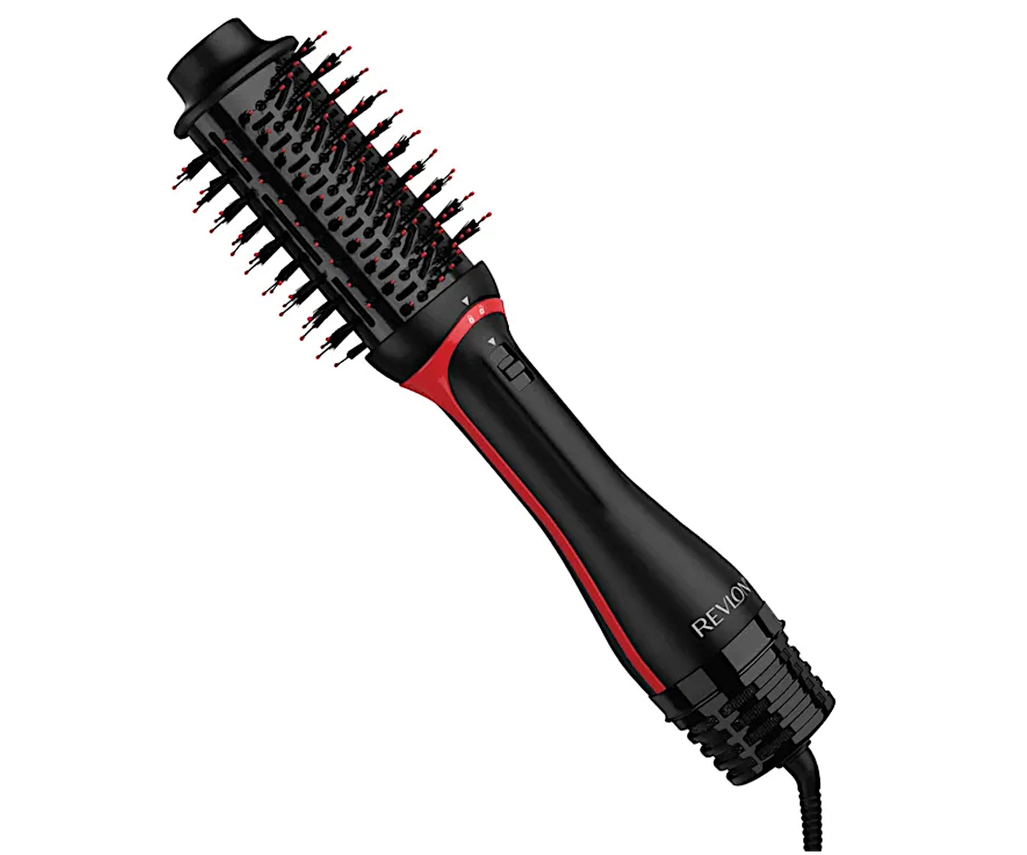 E-shop Oválna teplovzdušná kefa na vlasy Revlon One Step Volumiser Plus RVDR5298E - čierna + darček zadarmo