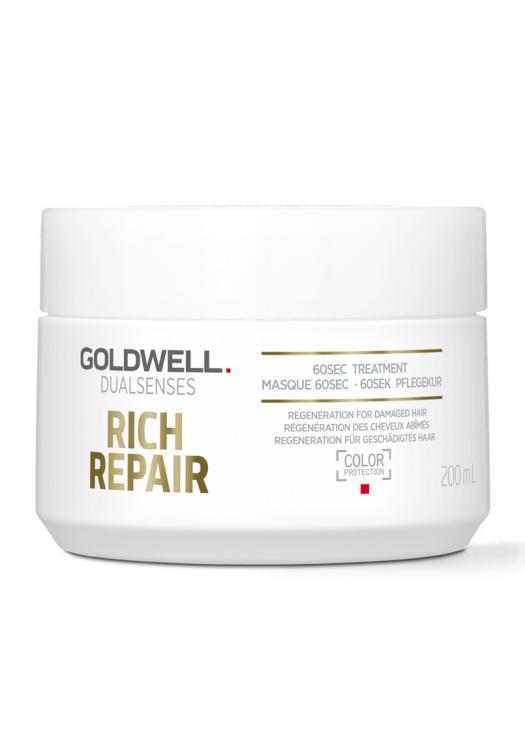 E-shop Maska na suché vlasy Goldwell Dualsenses Rich Repair - 200 ml (206139) + darček zadarmo