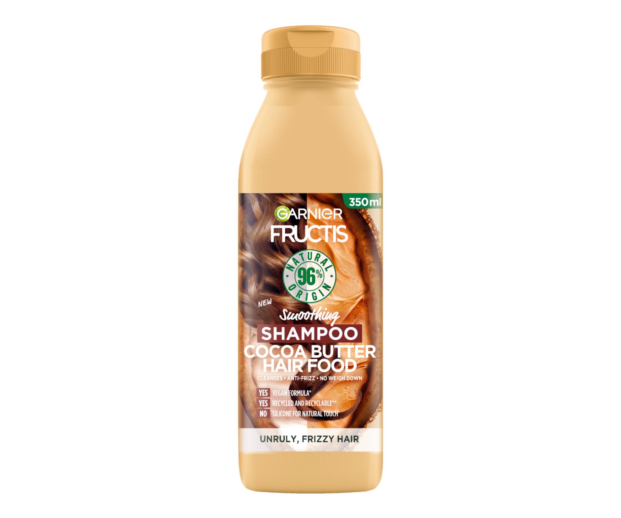 E-shop Uhladzujúci šampón pre nepoddajné vlasy Garnier Fructis Hair Food Cocoa Butter - 350 ml + darček zadarmo