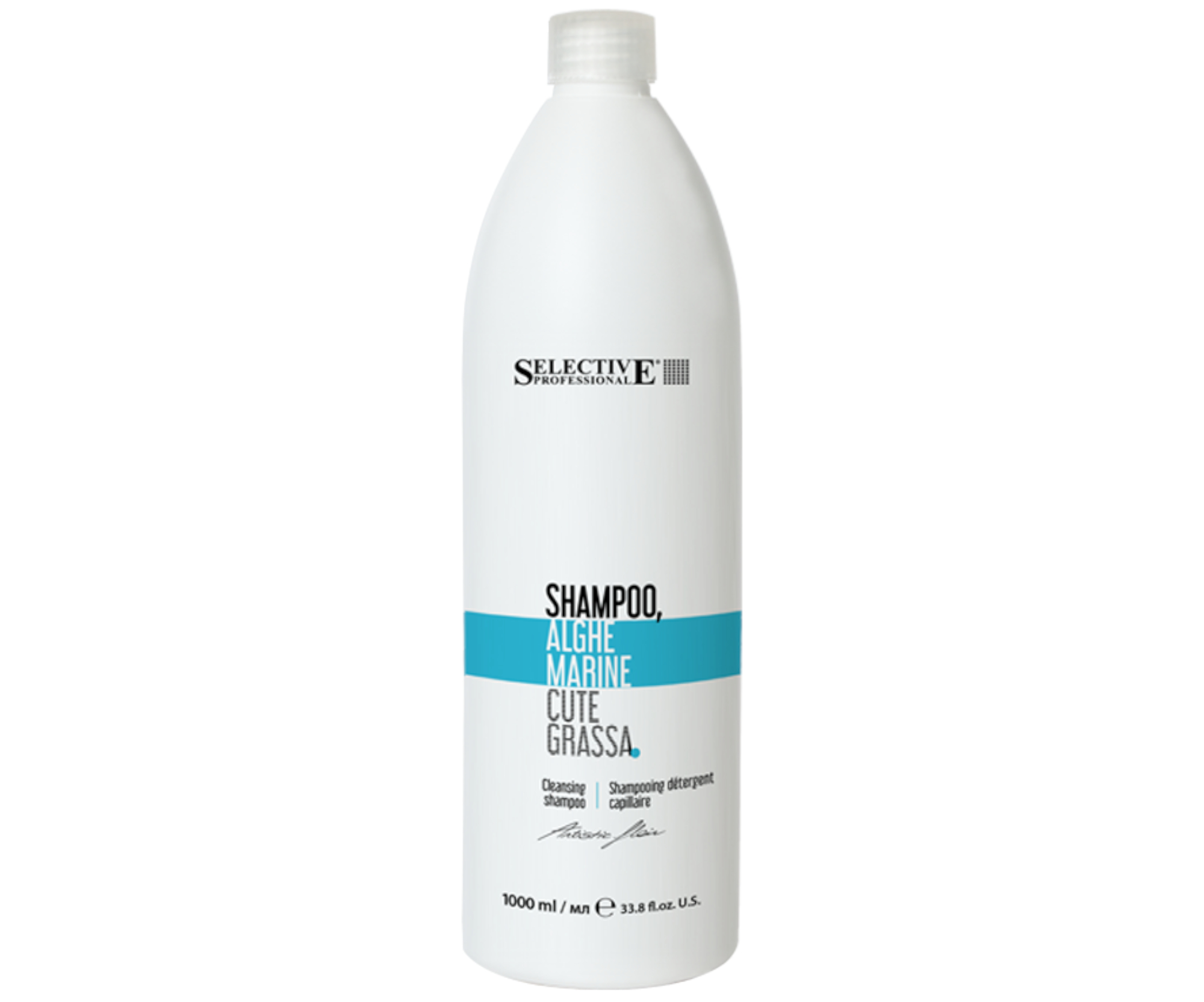 E-shop Šampón pre mastnú pokožku hlavy Selective Professional Artistic Flair Shampoo Alghe Marine - 1000 ml + darček zadarmo