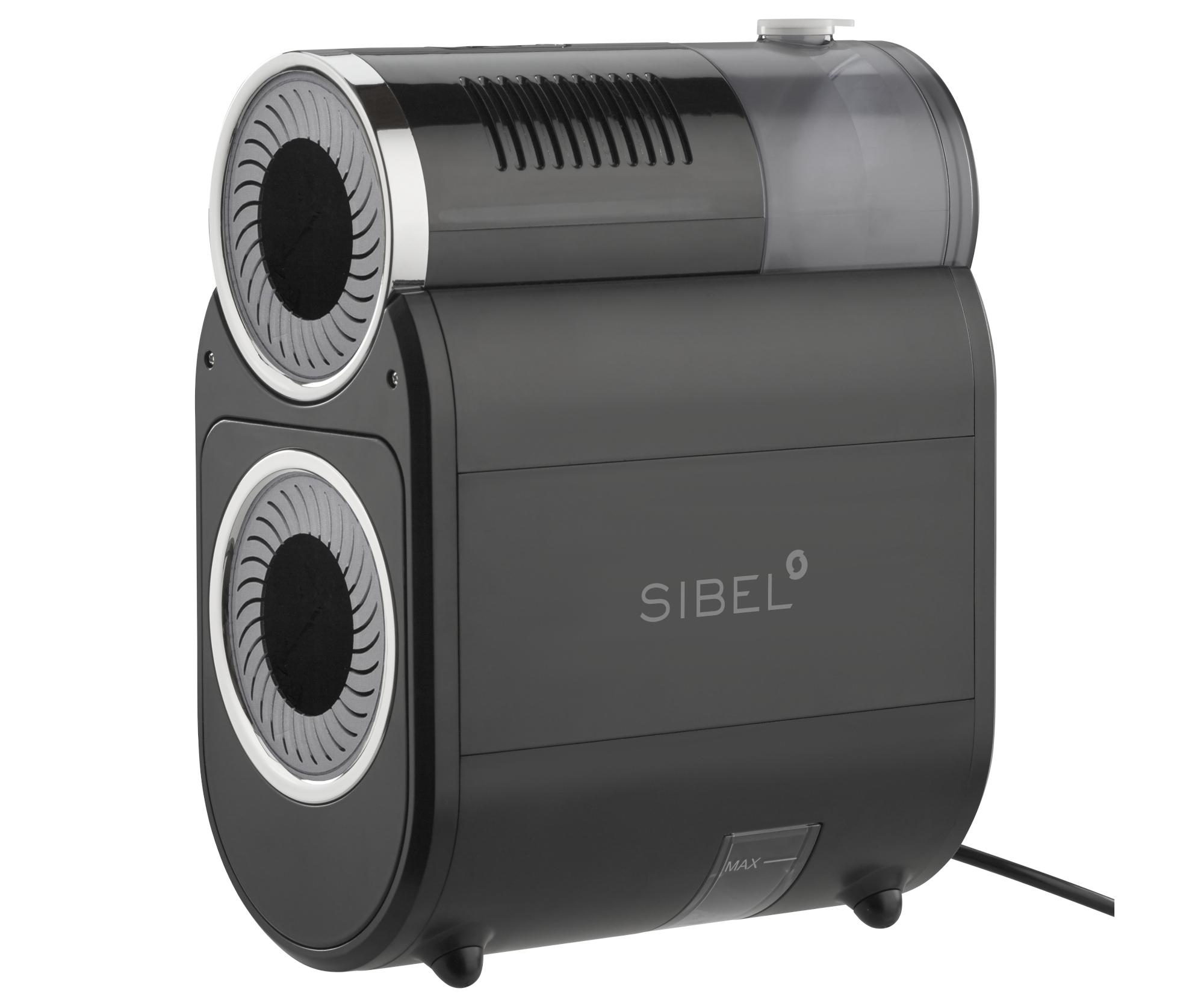 Elektrický čistič kief na vlasy Sibel Clean and Steam Brush Cleaner - čierny (P005261) + darček zadarmo.