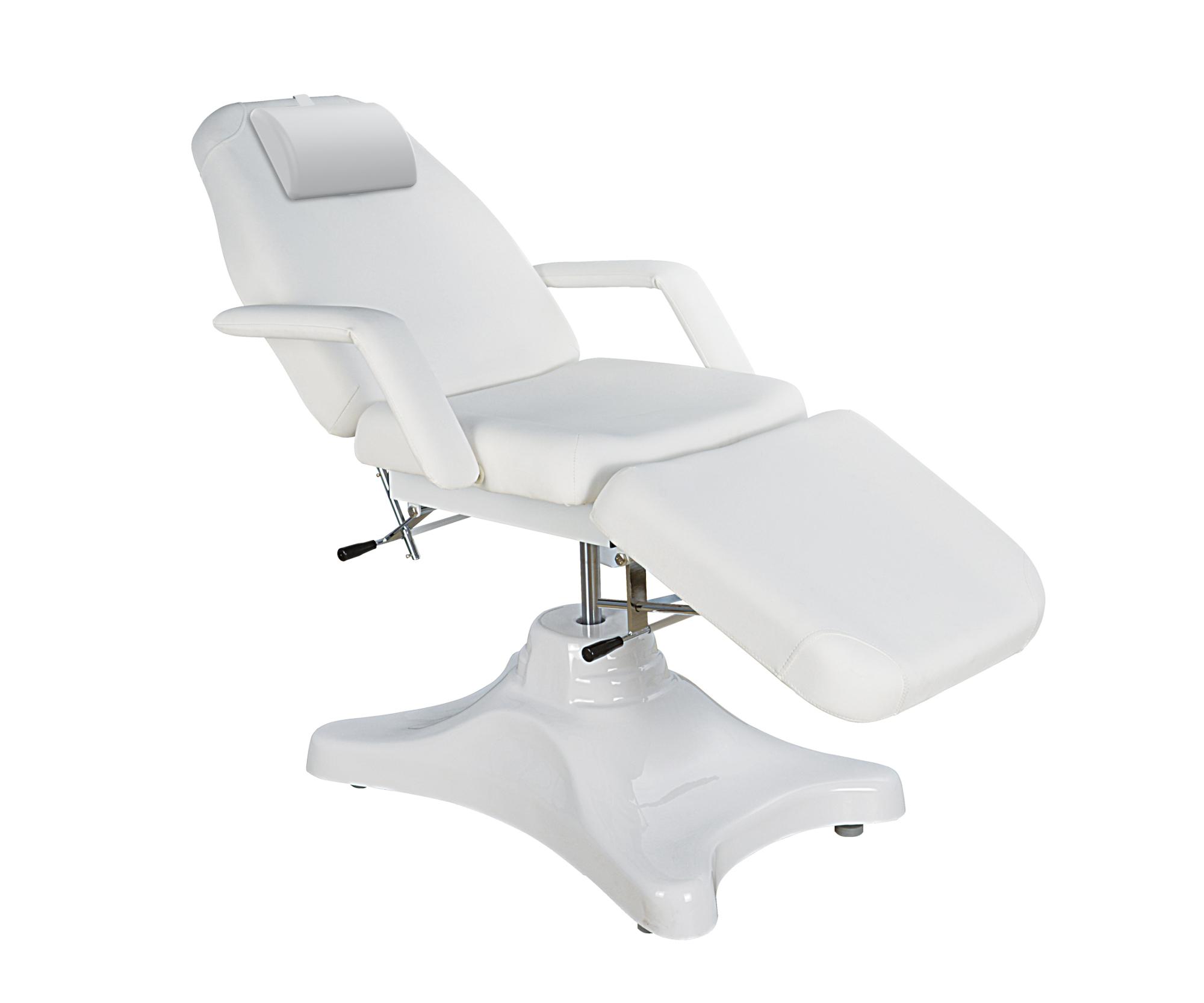 E-shop Hydraulické kozmetické lehátko SilverFox 2205 - biele + darček zadarmo