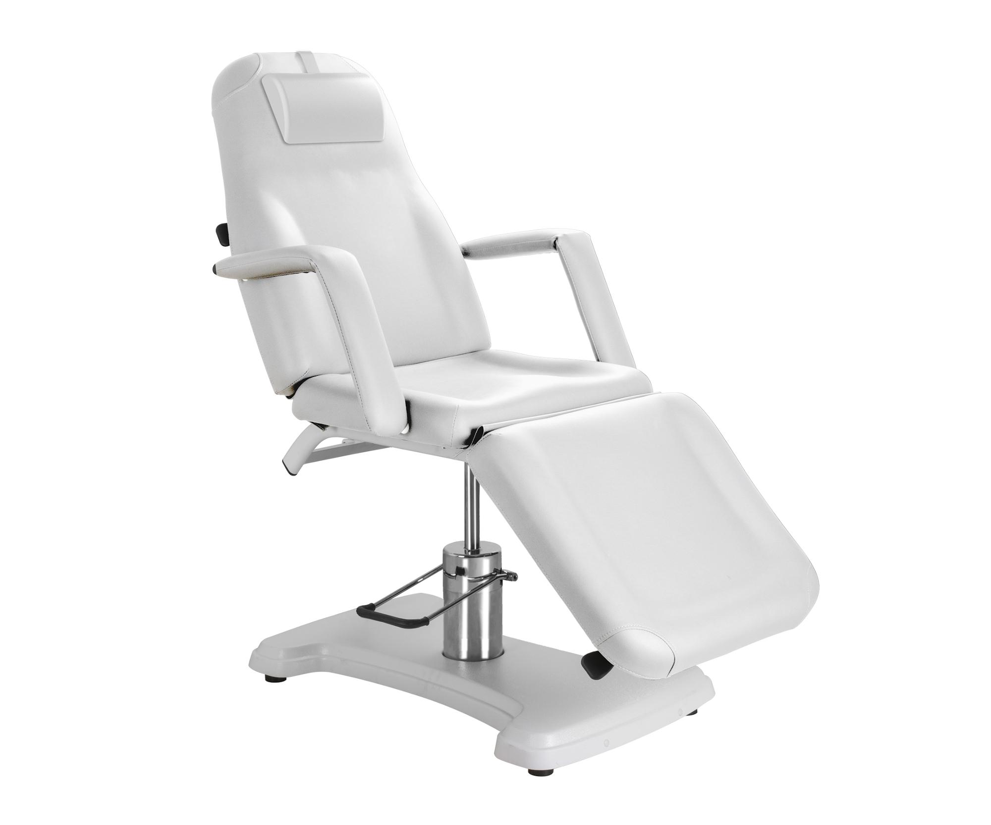 E-shop Hydraulické kozmetické lehátko SilverFox 2206 - biele + darček zadarmo