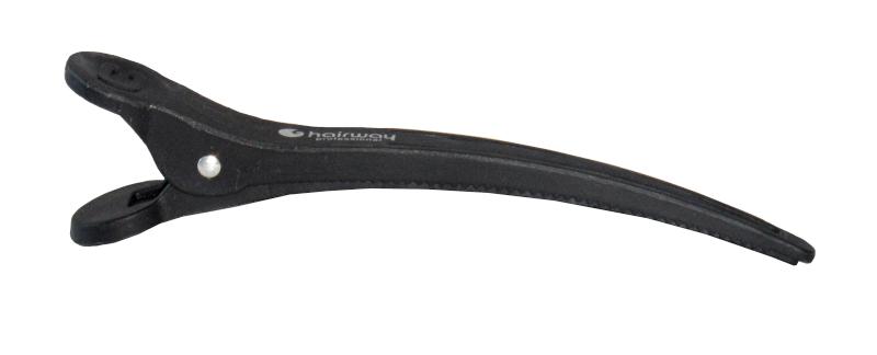 E-shop Karbonové klipsy do vlasov Hairway - 11,5 cm, čierne - 6 ks (42034) + darček zadarmo