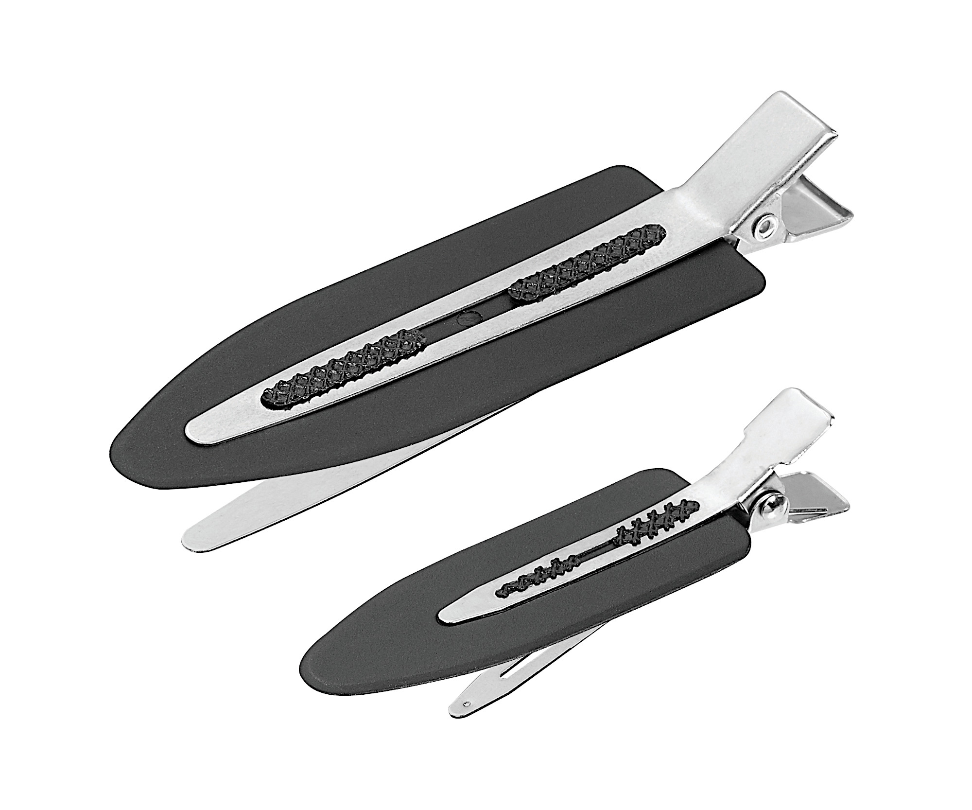 E-shop Set spôn do vlasov s podložkami Sibel - čierne, 4 ks (9341004) + darček zadarmo